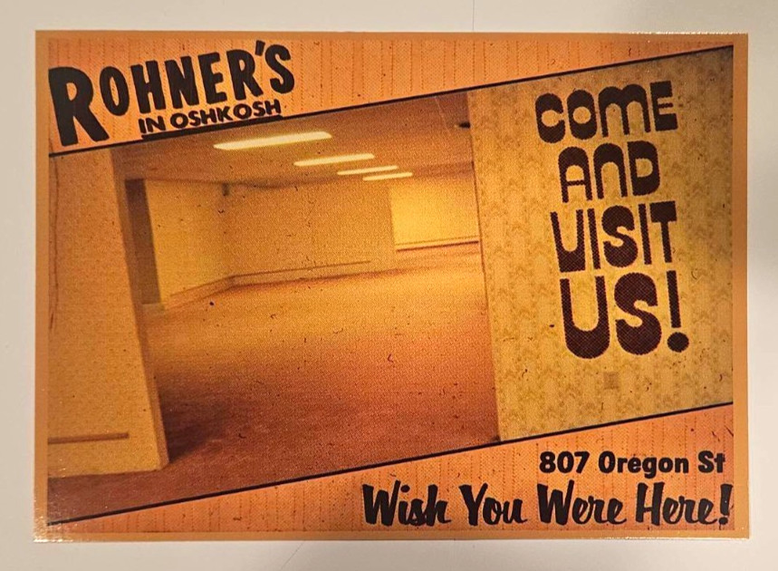 Backrooms post cards