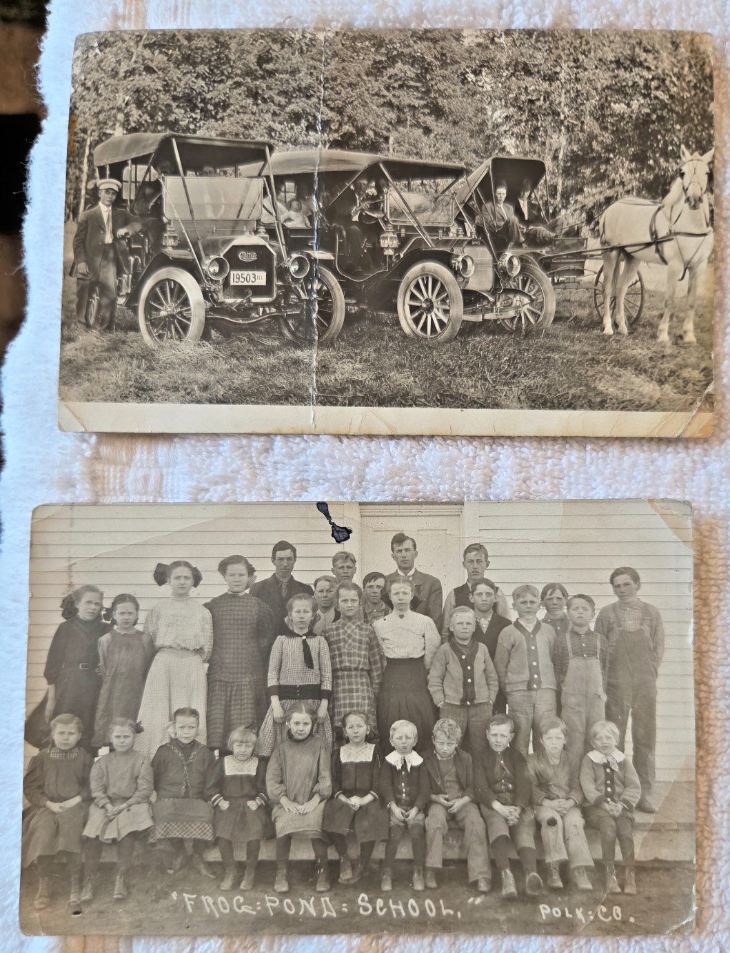 Antique Lot of 11 Souvenir Postcards some postmarked