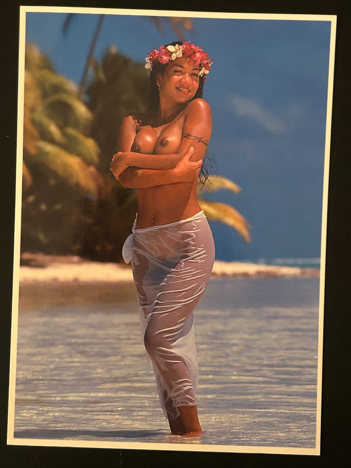 Vintage Postcards From Tahiti Islands NATIVE WOMAN Lot of 10 (#19)