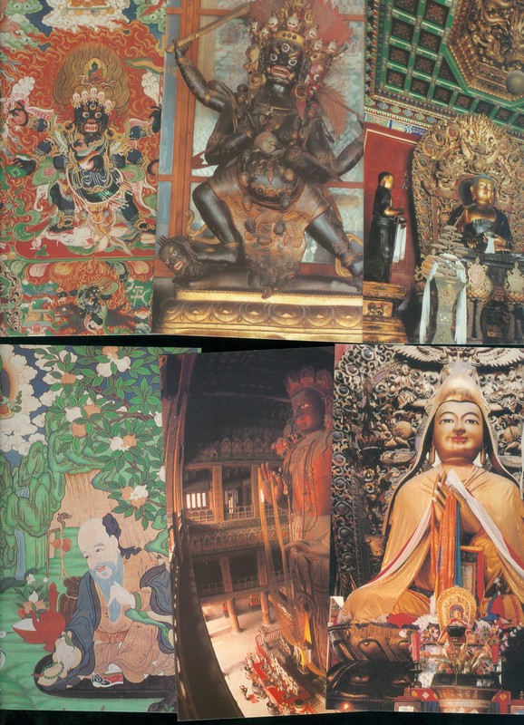 2 SLEEVES POSTCARDS – 9 EA. FROM CHINA