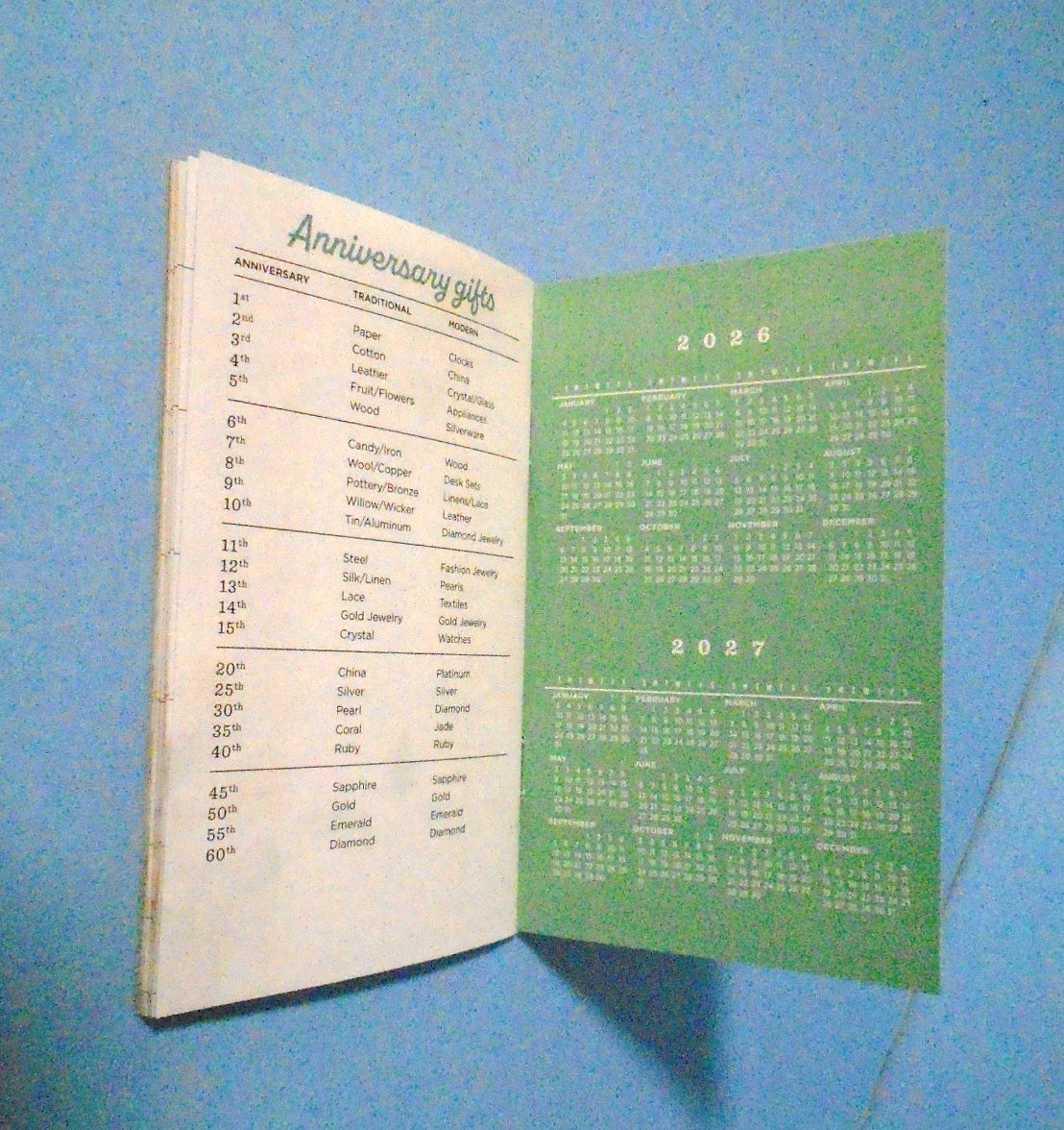 Set of 2 Hallmark 2026 14 Month Datebook Planner Write & Remember