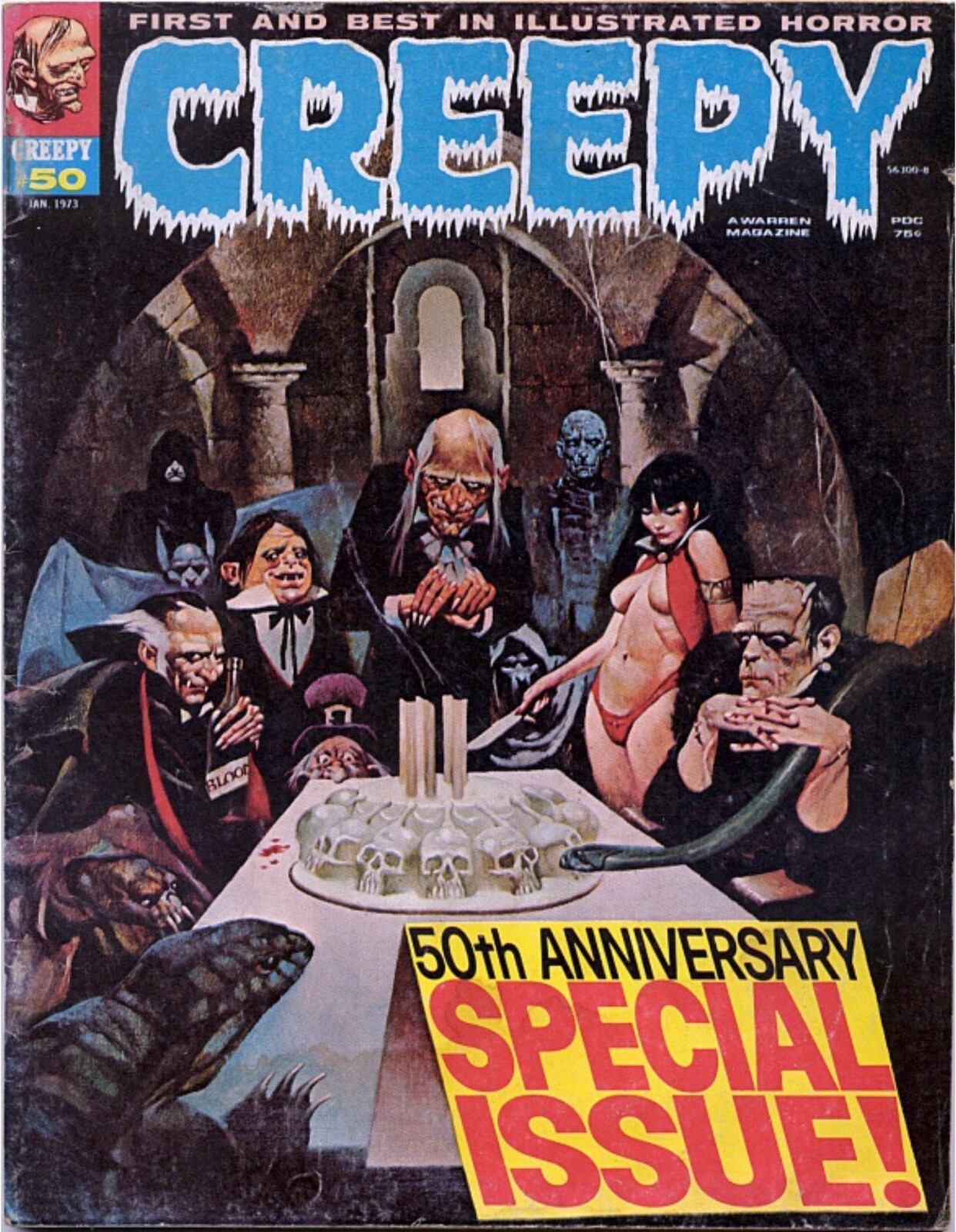 146 Issues Creepy Magazine Collection