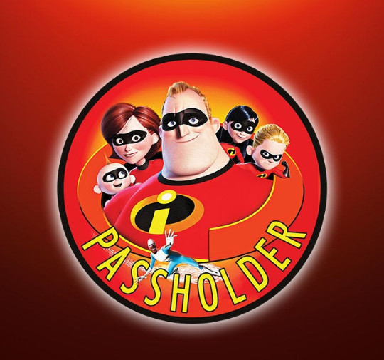 Disney/Disneyland Resort The Incredibles Annual Passholder High Quality Magnet
