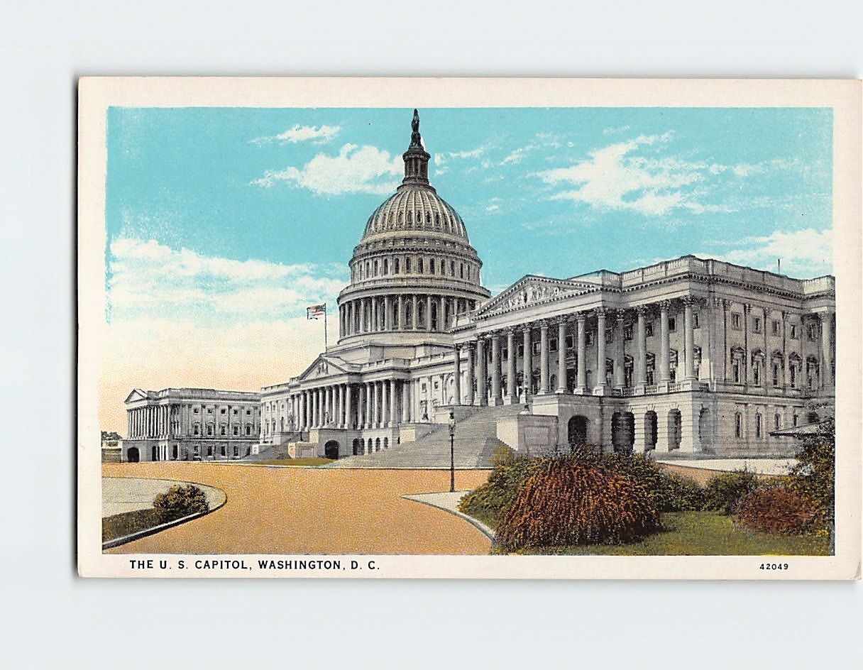 Postcard The United States Capitol Washington DC
