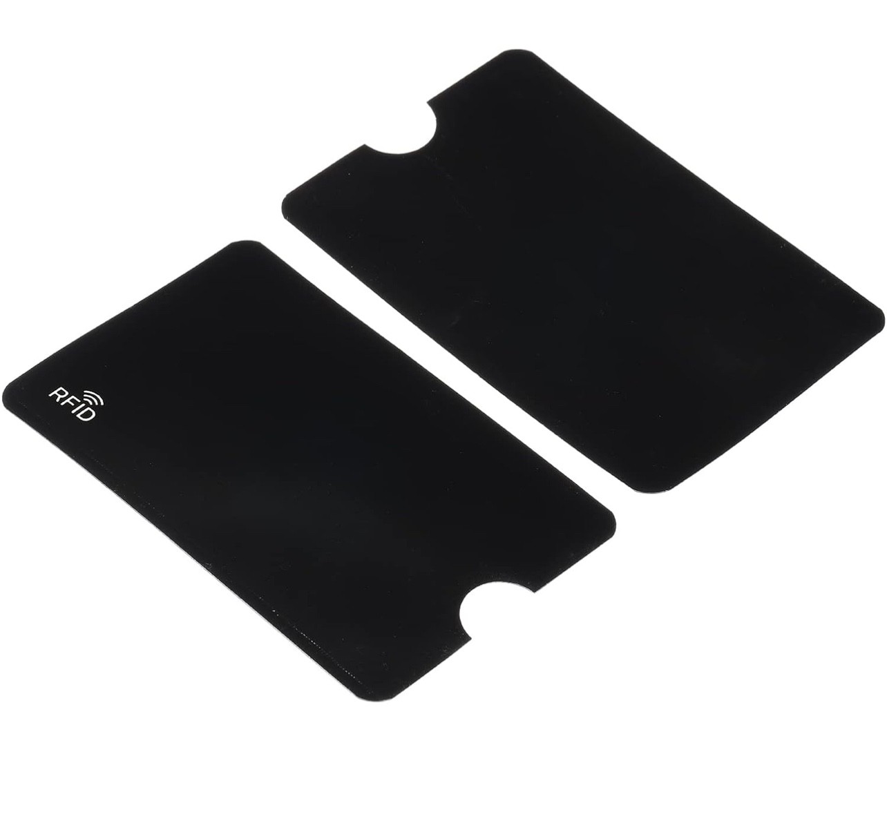 2 RFID Blocking Sleeves Credit Card Protector Holder Theft Protection Secure