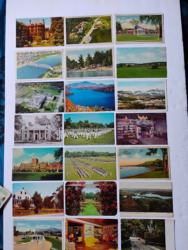 VIntage Lot of 120 Upstate New York NY Postcards