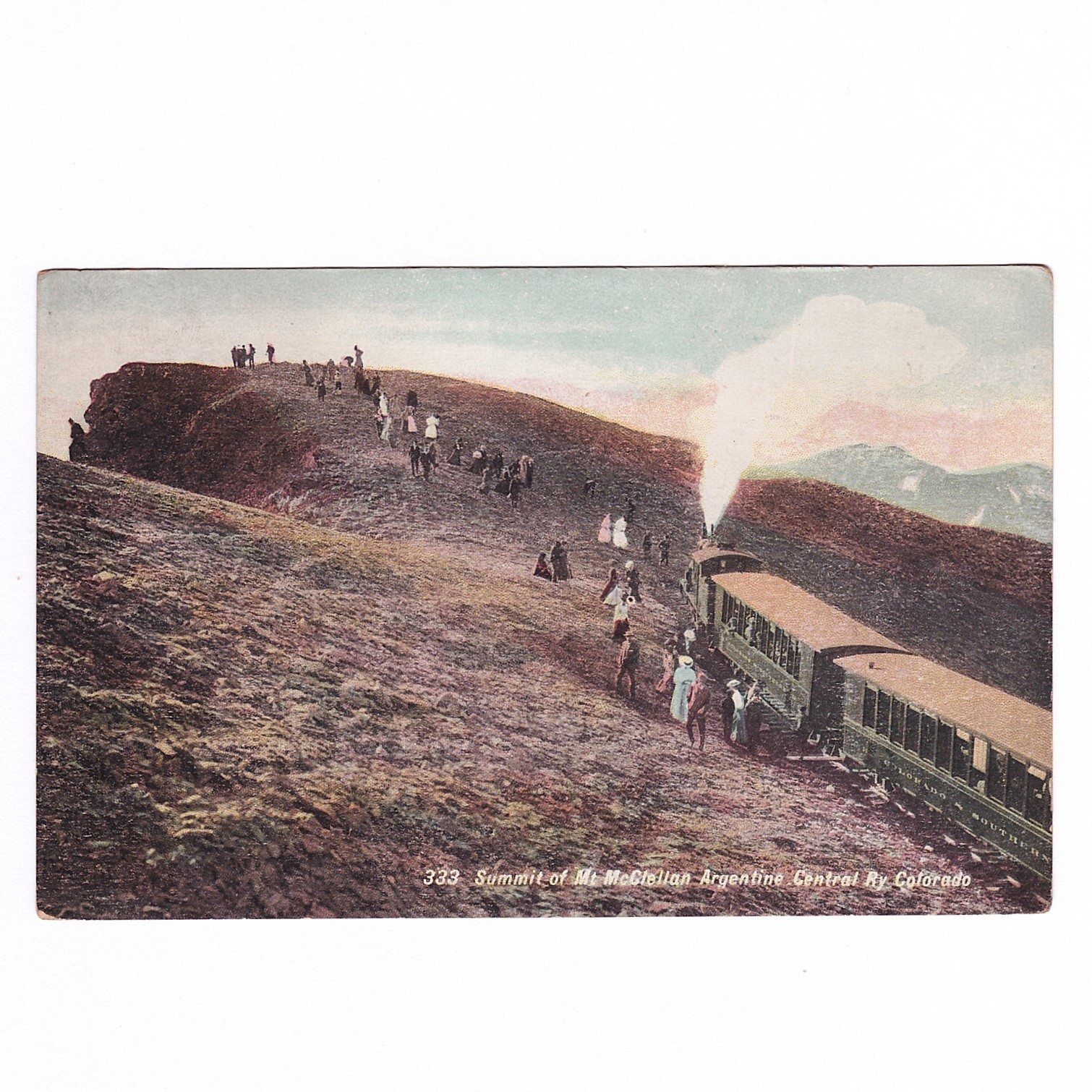 Lot of 18 Vintage Railroad Train Postcards 1907 to 1910 Train Station Depot
