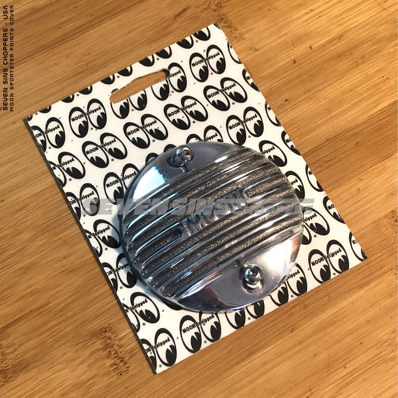 MOON HD Points Covers for Harley Davidson SPORTSTER Timing Cover