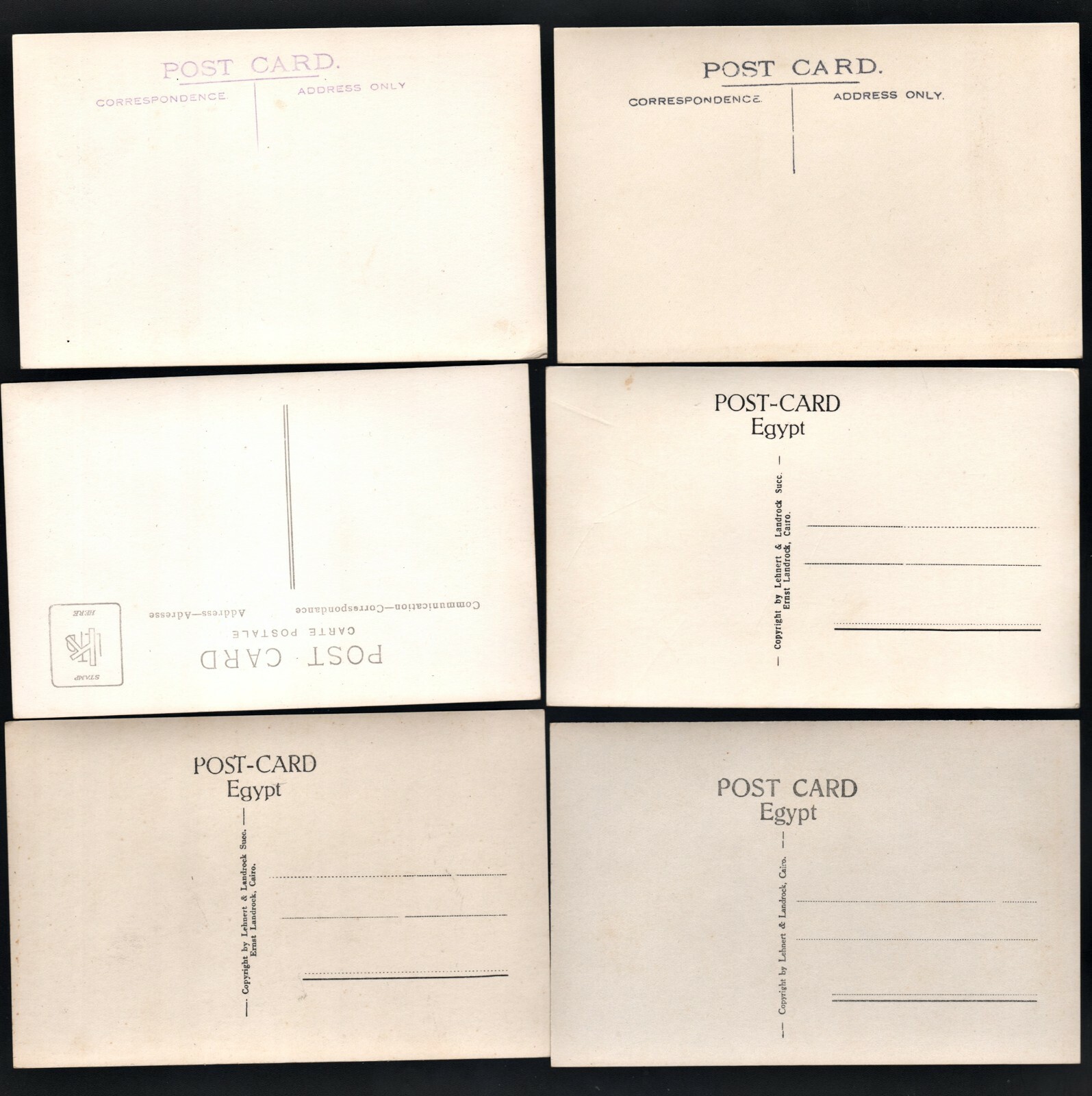 RPPC Lot of 36 African Postcards Cairo Pretoria Khartoum Sudan Kimberley
