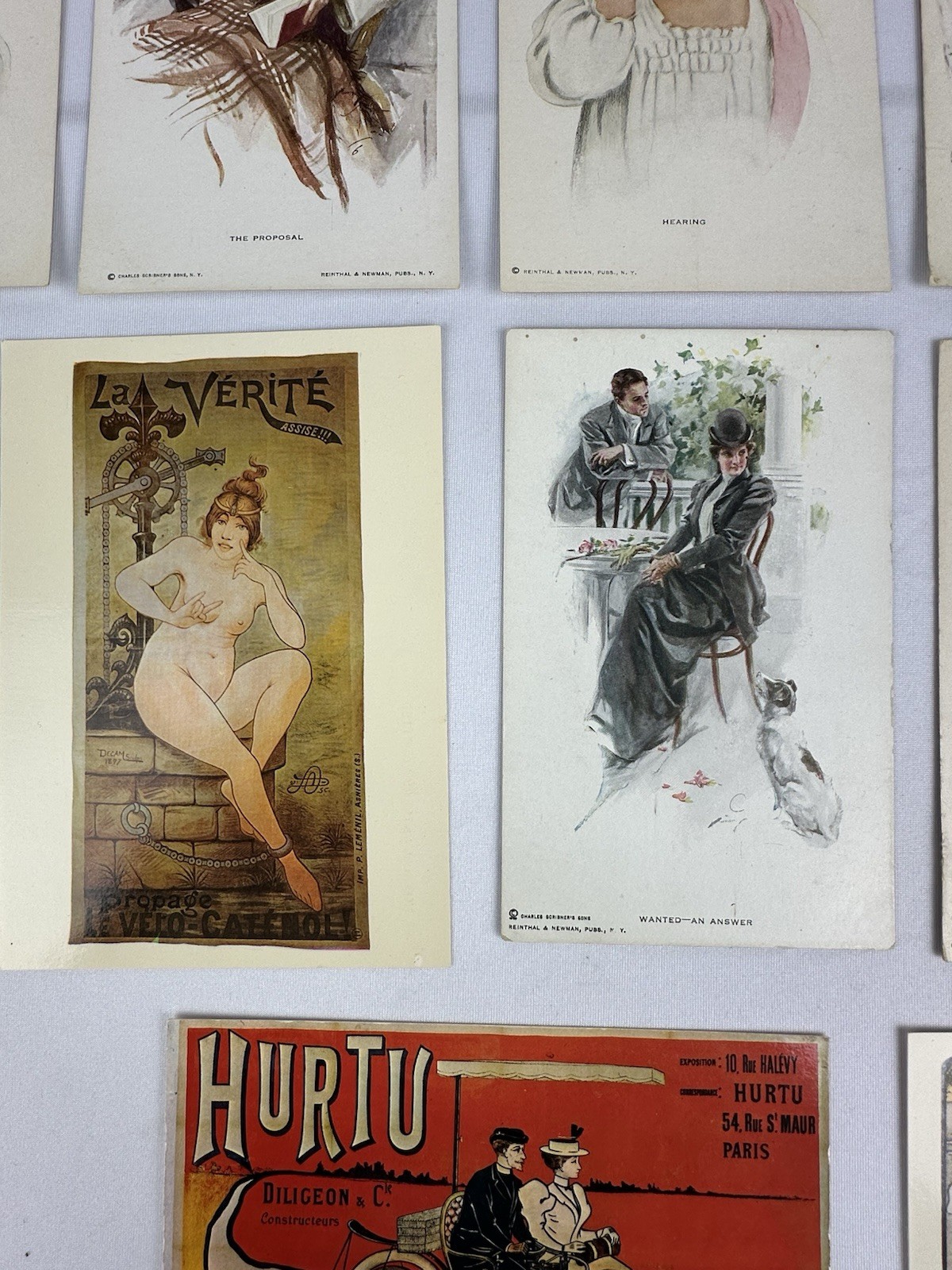 Lot Of 16 Vintage Antique Postcards