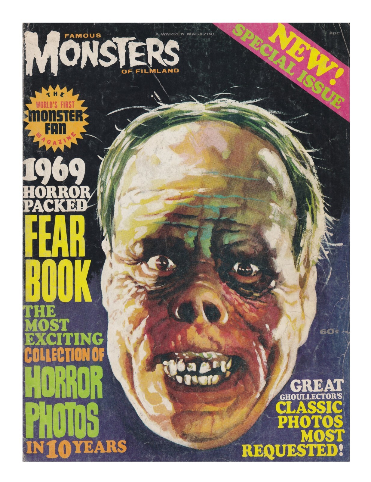 206 Issues + Bonus! Famous Monsters of Filmland Magazine COMPLETE Collection