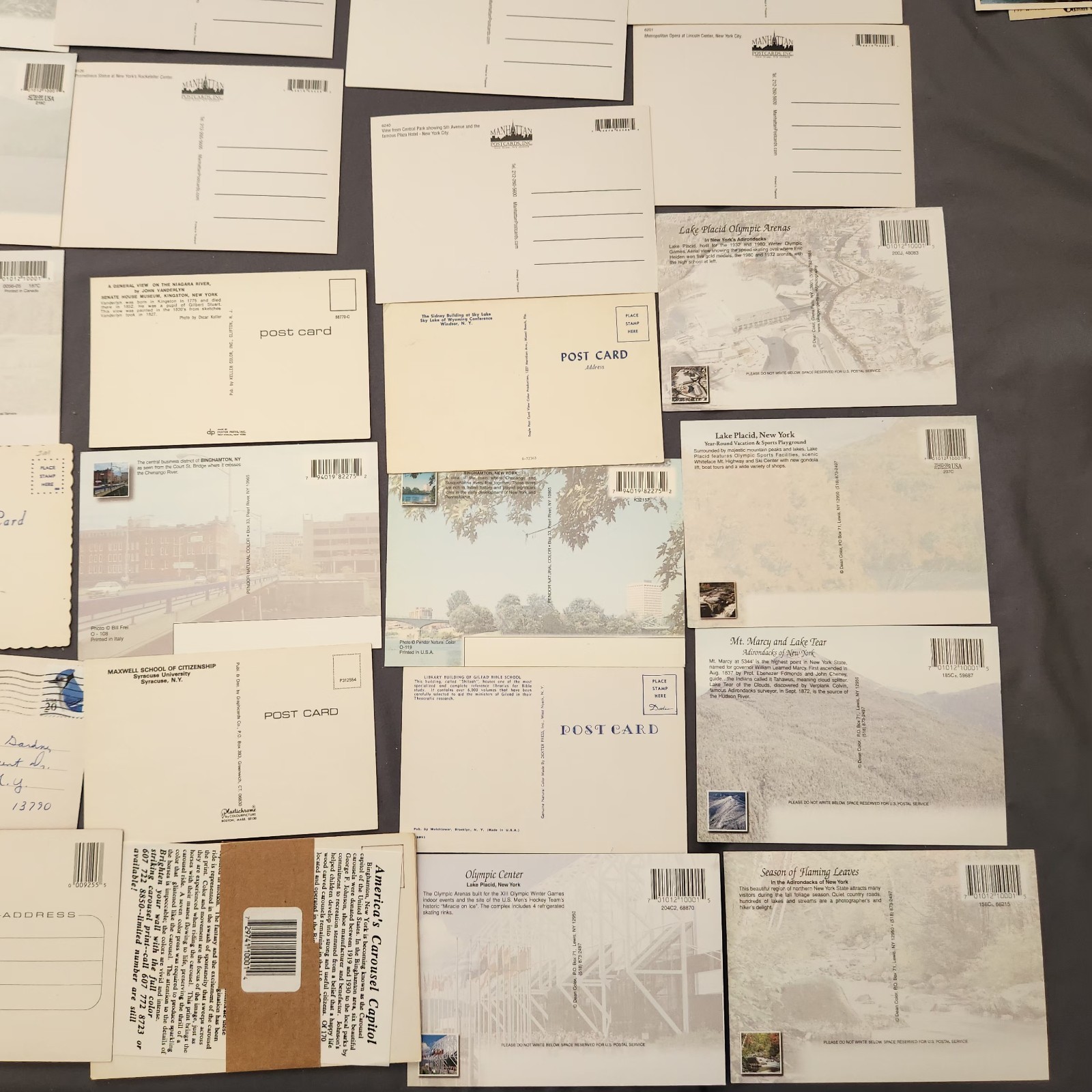 Lot of 75 NEW YORK Postcard Wildlife Nature Cities Landmark 1904 -2000’s Mix