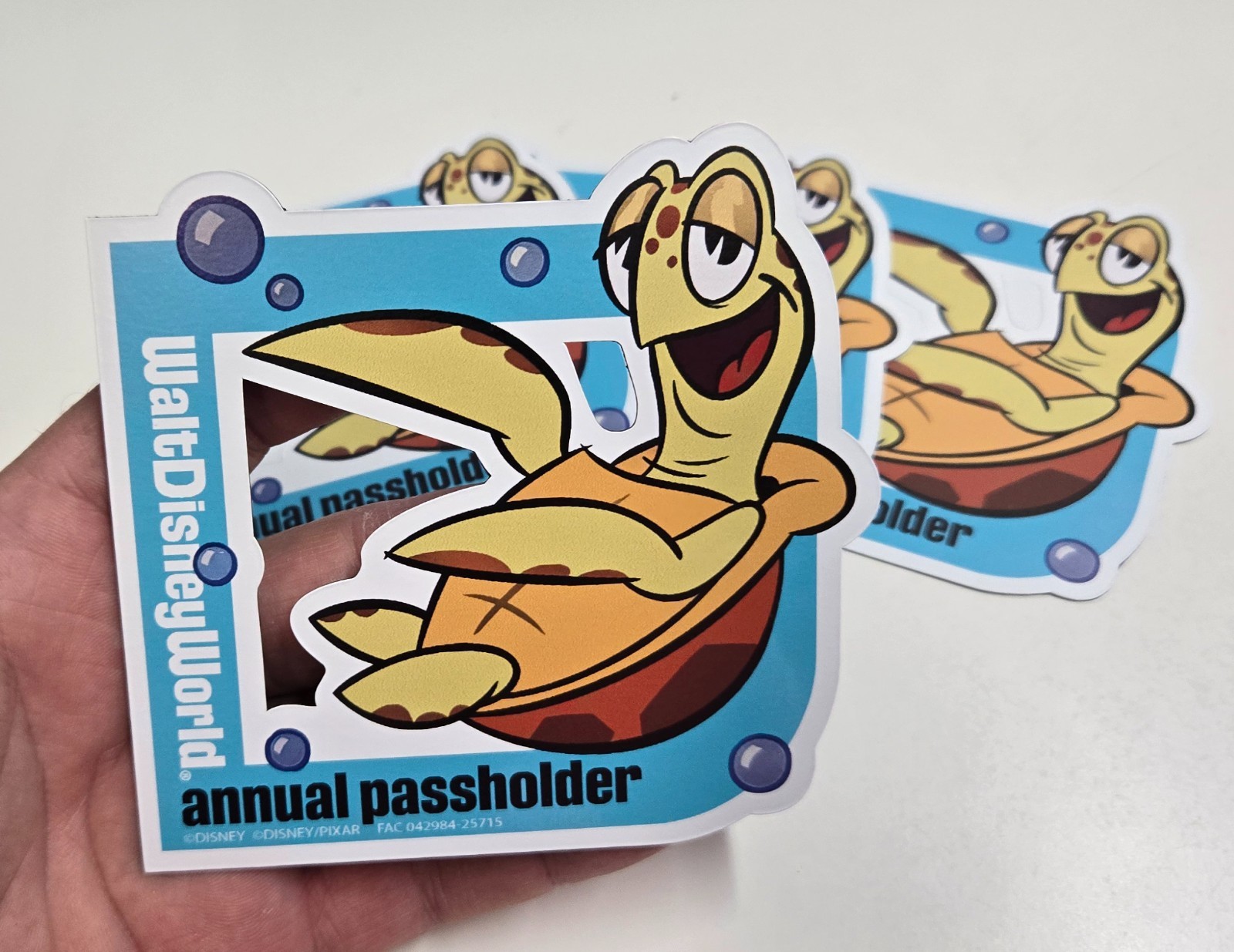 2025 WDW Walt Disney World Crush Annual Passholder Magnet *Homemade!*