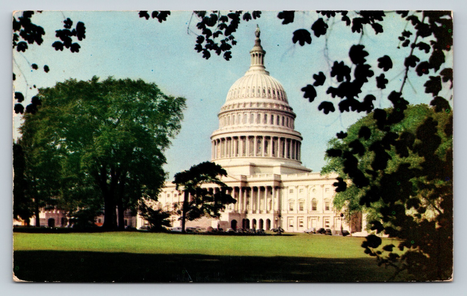 United States Capitol Washington DC VINTAGE Postcard