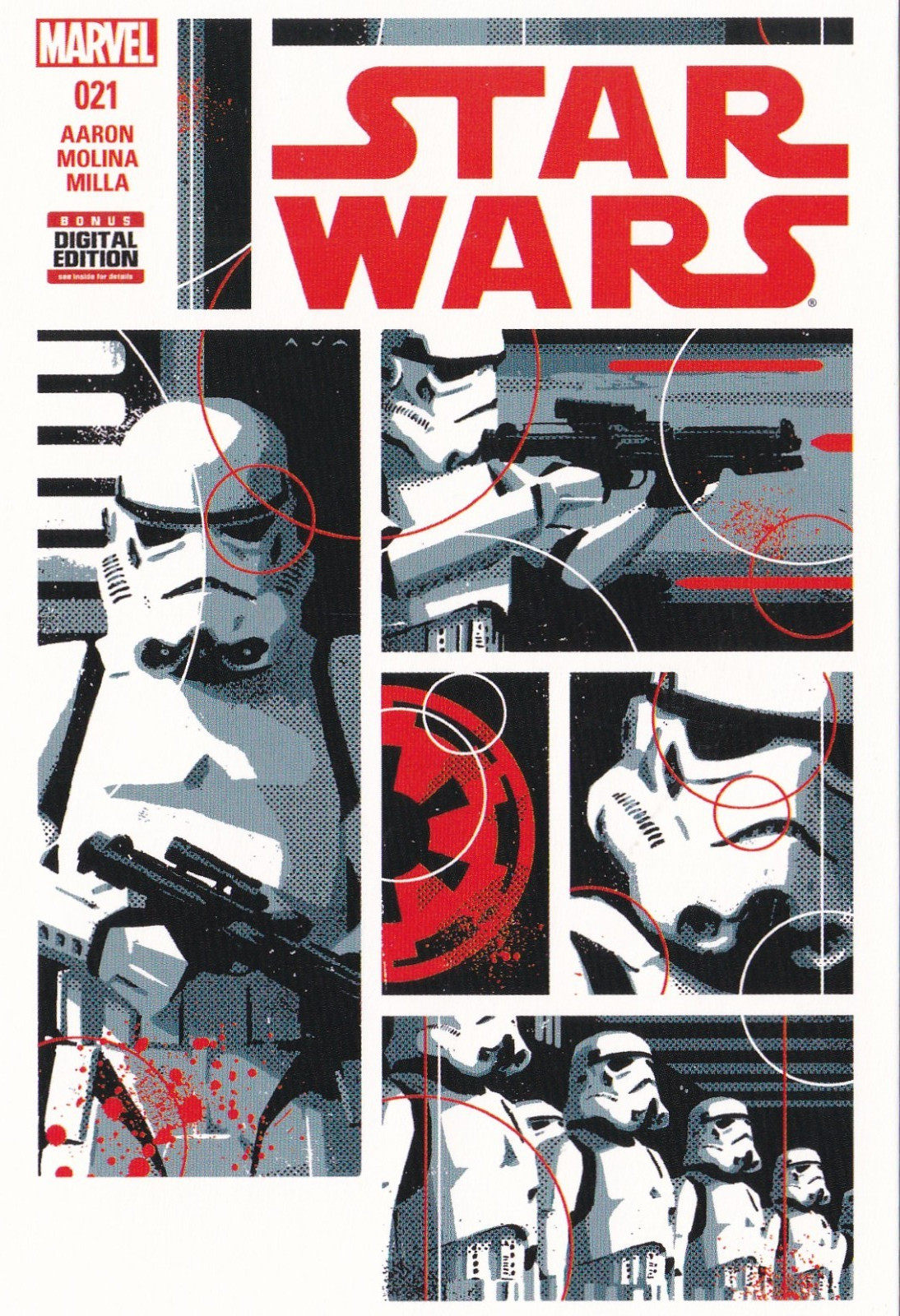 Star Wars Issue #21 Marvel Comic Book Cover September 2016 Postcard 2024