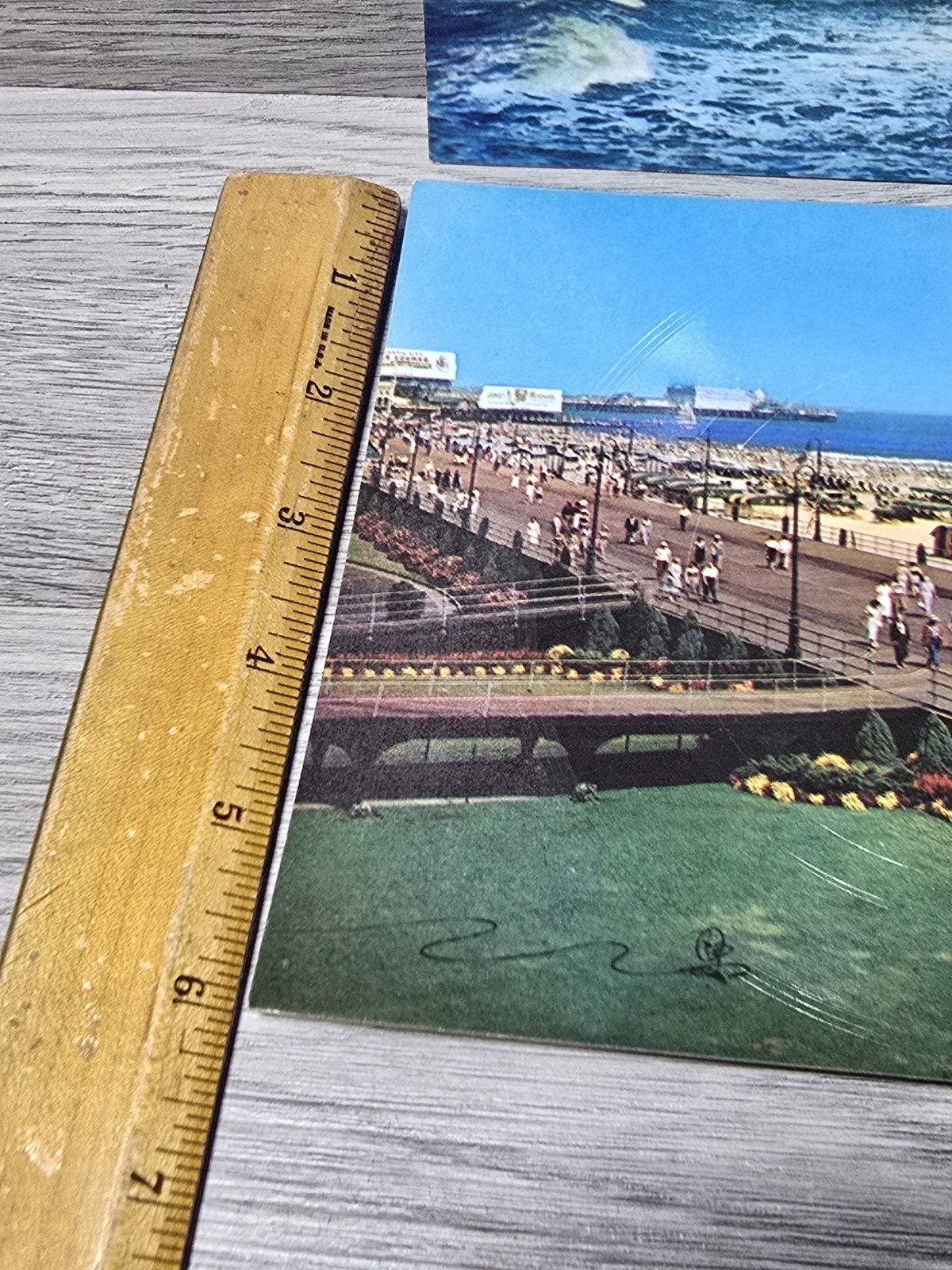 Lot of 2 1950s Atlantic City N.J. Talking Postcards 33 1/3 RPM Records