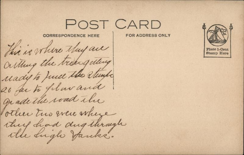 Lot of Men with Horses, Logging Scenes Occupational Original Vintage RPPC