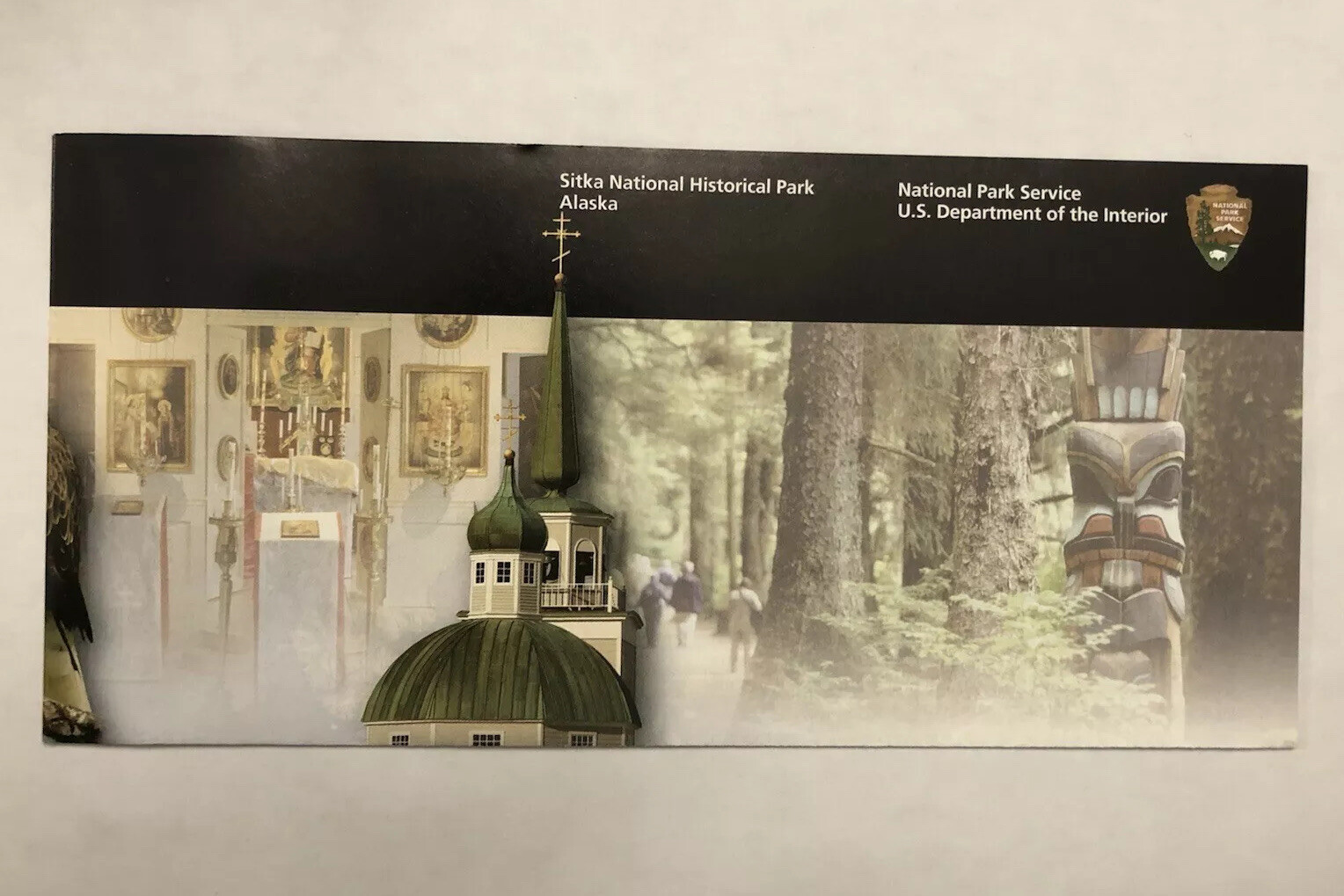 Sitka National Historical Park Unigrid Brochure Map NPS Newest Version Alaska