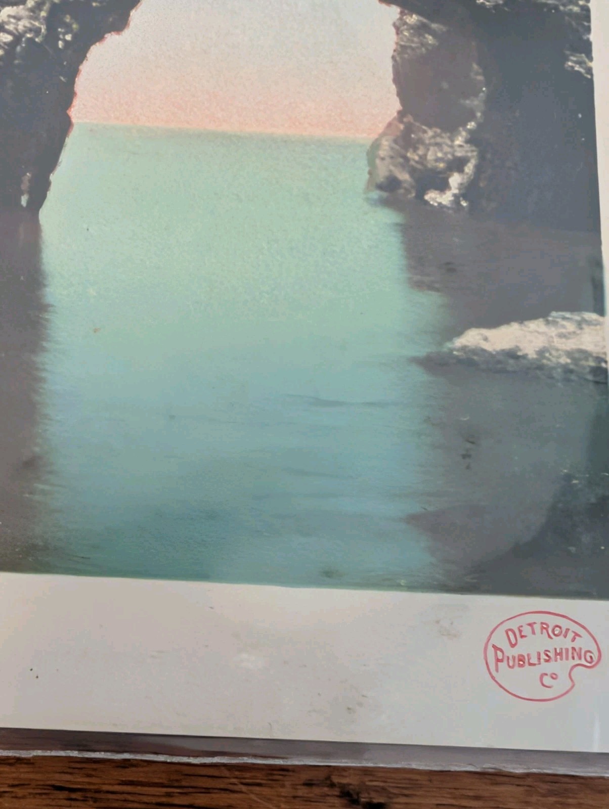 Lot 7 Unused Vintage Postcards Protective Sleeves 1940s Yellowstone Illinois