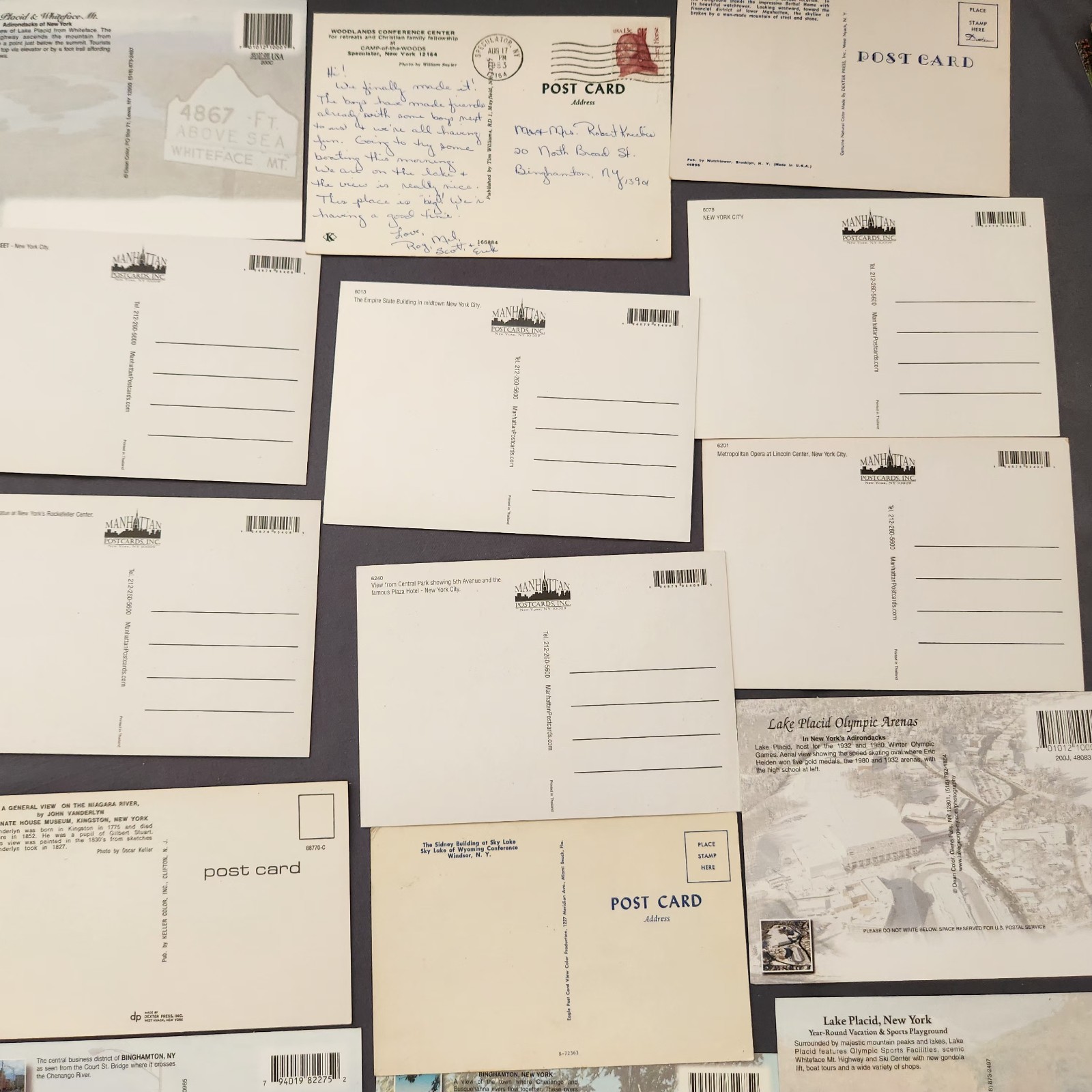 Lot of 75 NEW YORK Postcard Wildlife Nature Cities Landmark 1904 -2000’s Mix