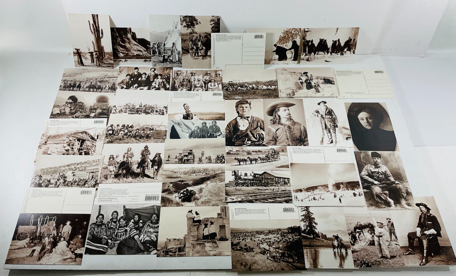 Large Lot 500+ Pieces Native American Western Cowboy Magnet Postcards Bookmarks