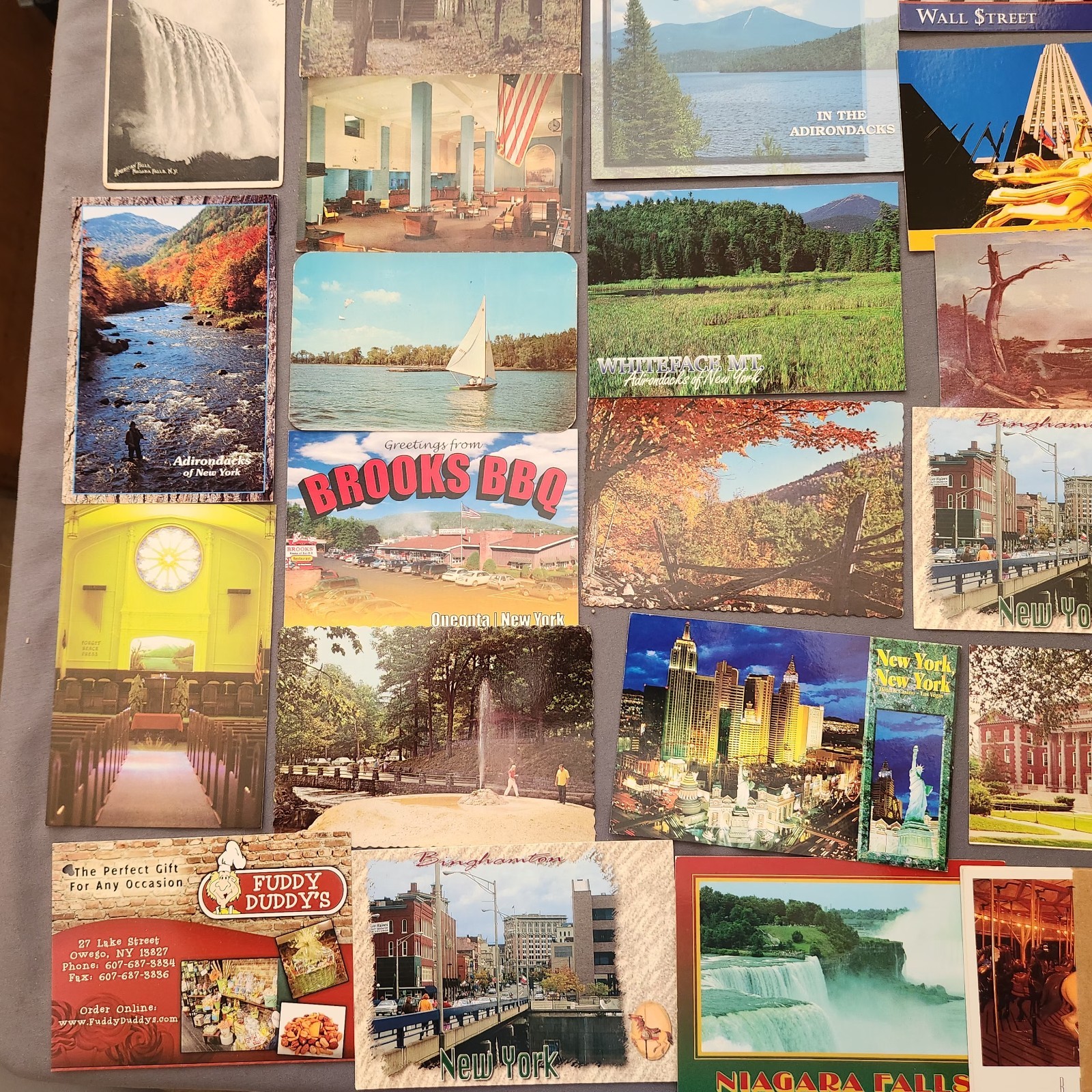 Lot of 75 NEW YORK Postcard Wildlife Nature Cities Landmark 1904 -2000’s Mix