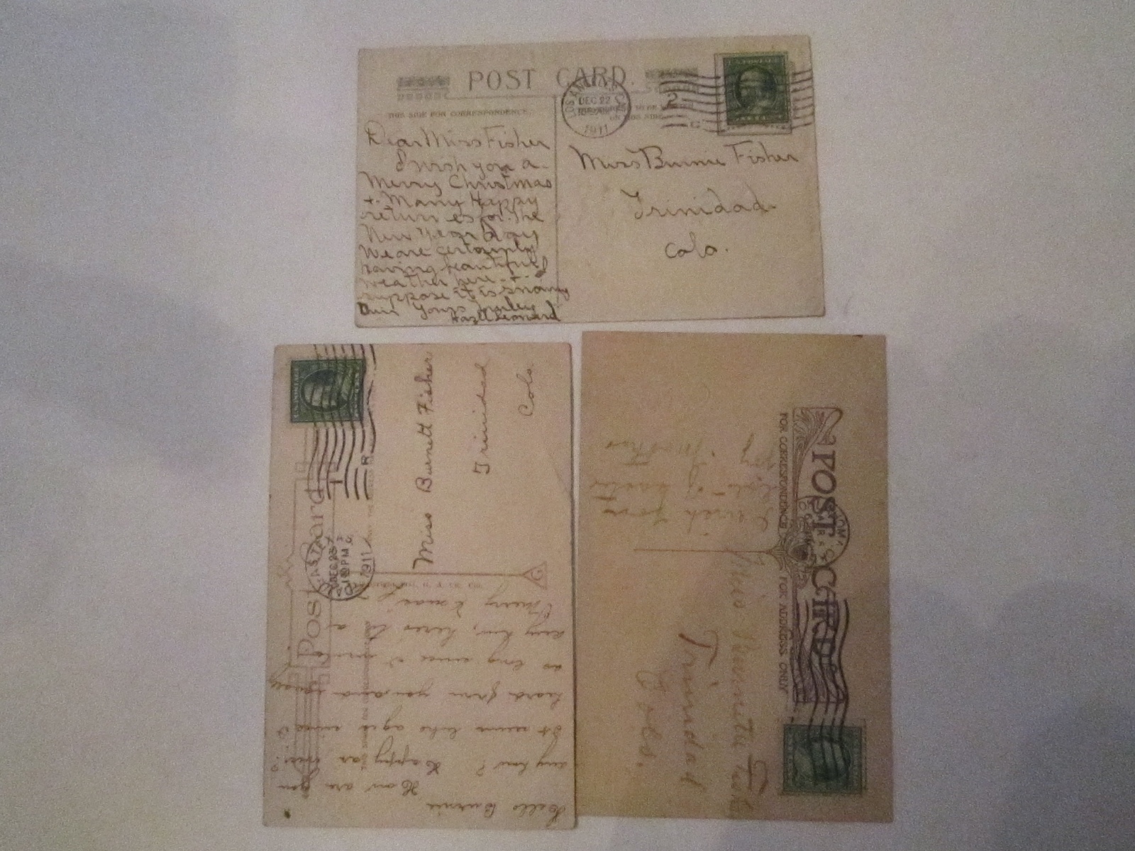 20 VINTAGE POSTCARDS – VARIOUS ARTISTS – PRE 1911 – COLLECTIBLE – LOT H TUB ABC
