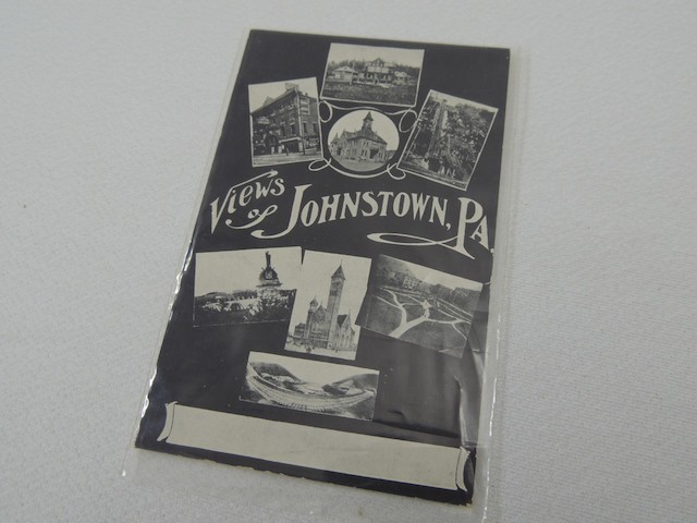 8 Vintage Antique 1889 Johnstown Flood Postcard Photographs w/ Sleeves (1 Repro)