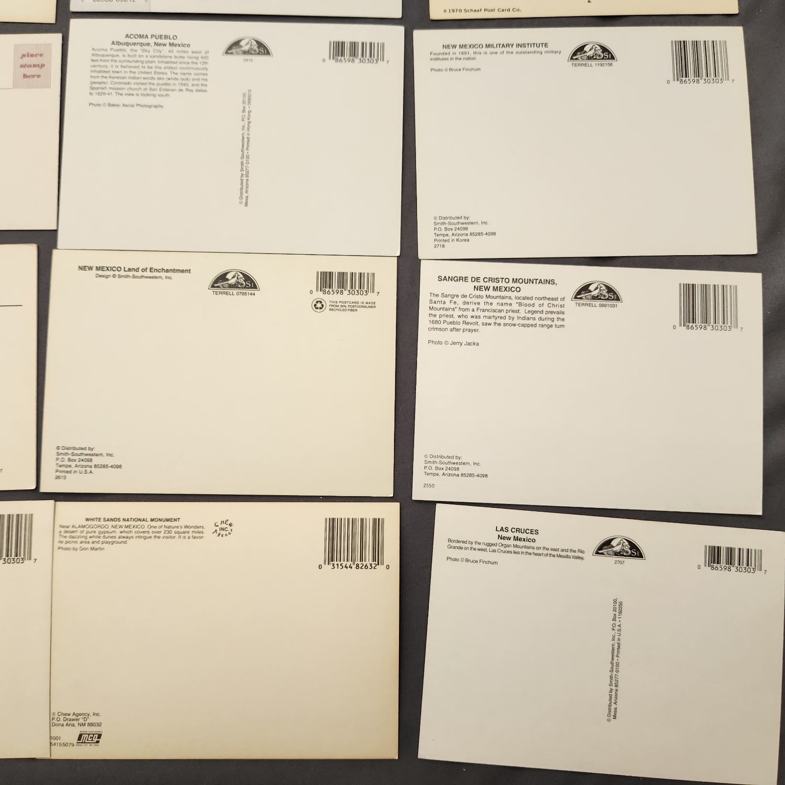 Lot of 27 NEW MEXICO Postcard Wildlife Nature Cities Landmark 1970-2000’s Mix