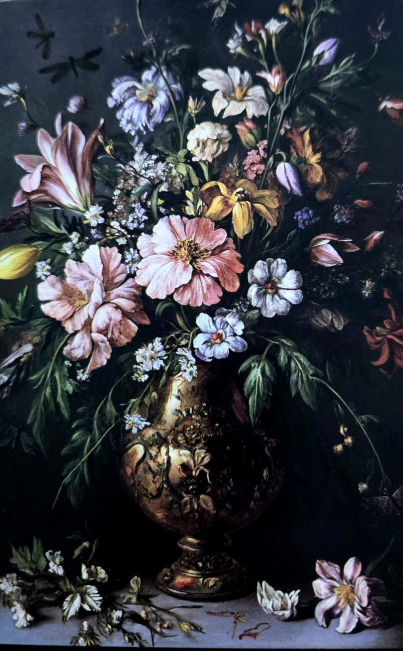 Photochrome Floral Still Life Postcard 5.5×4 Unposted Next Day Shipping