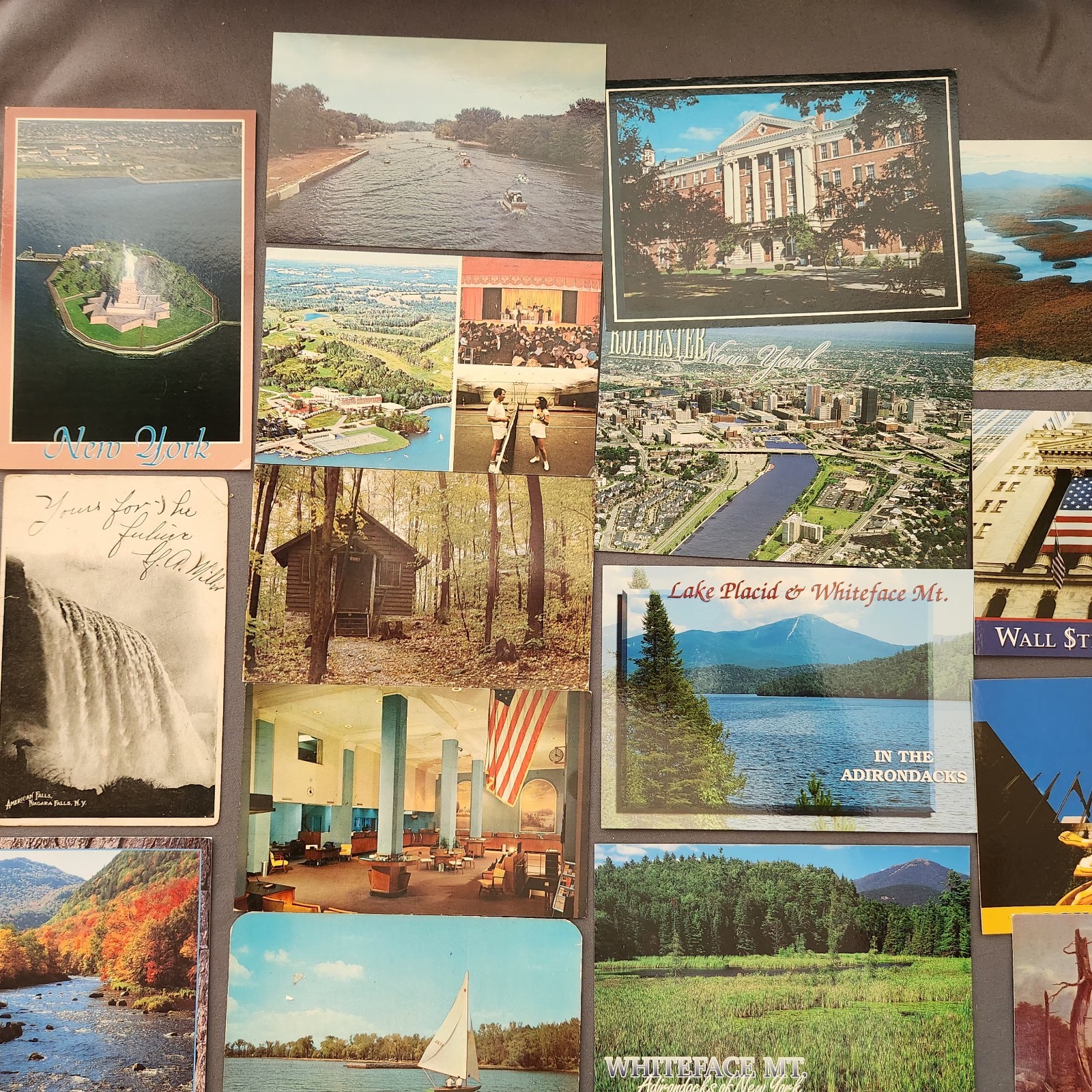 Lot of 75 NEW YORK Postcard Wildlife Nature Cities Landmark 1904 -2000’s Mix
