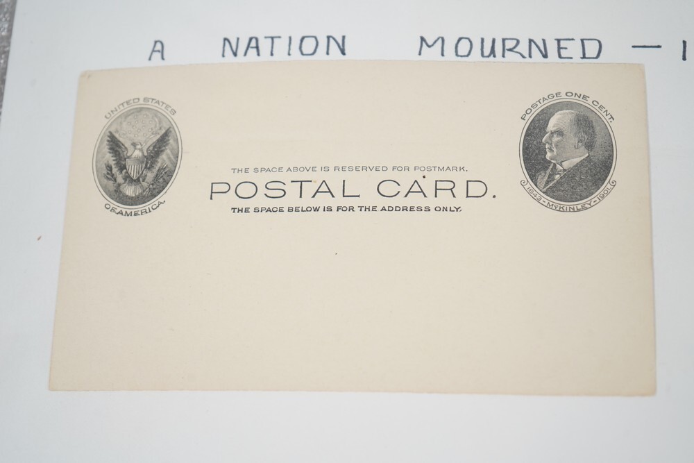 US 1900s–1980s WILLIAM McKINLEY COLLECTION OF 300+ POSTCARDS MINT & USED