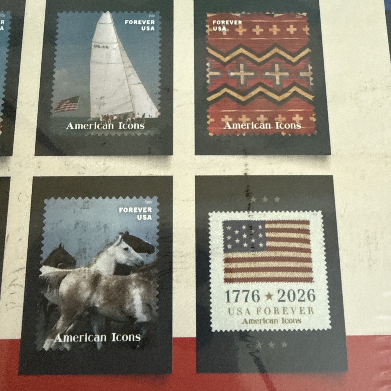 POLO RALPH LAUREN USA American Icons Oversized Postcards Set 1776 ⭐️ 2026