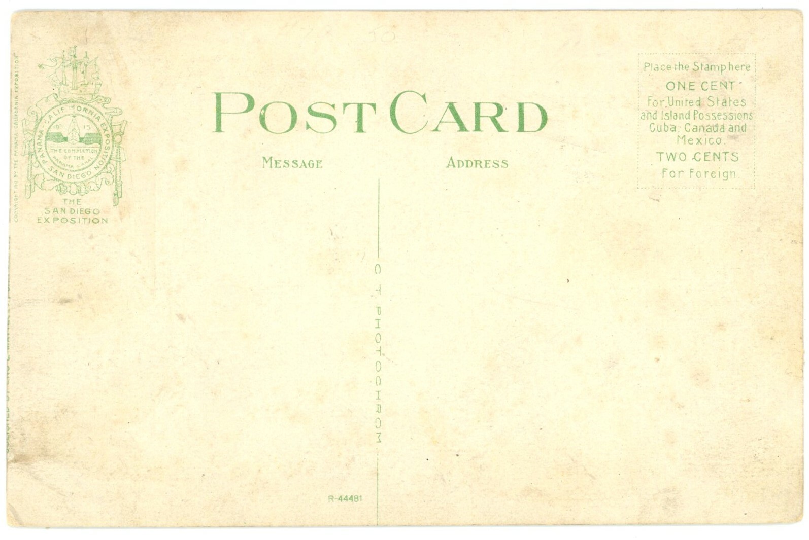 San Diego CA The Chutes Wonderland Park Ocean Beach 1913 Divided Back Postcard