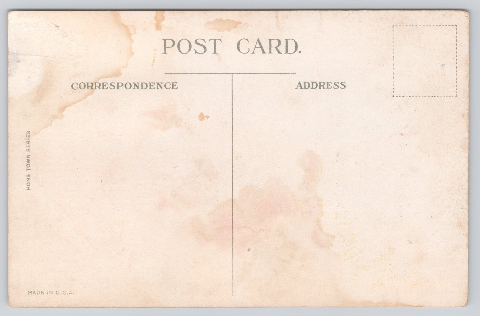 Vintage Boy Scout Postcard Camp Scene “Drop A Line To Your Best Friend” USA