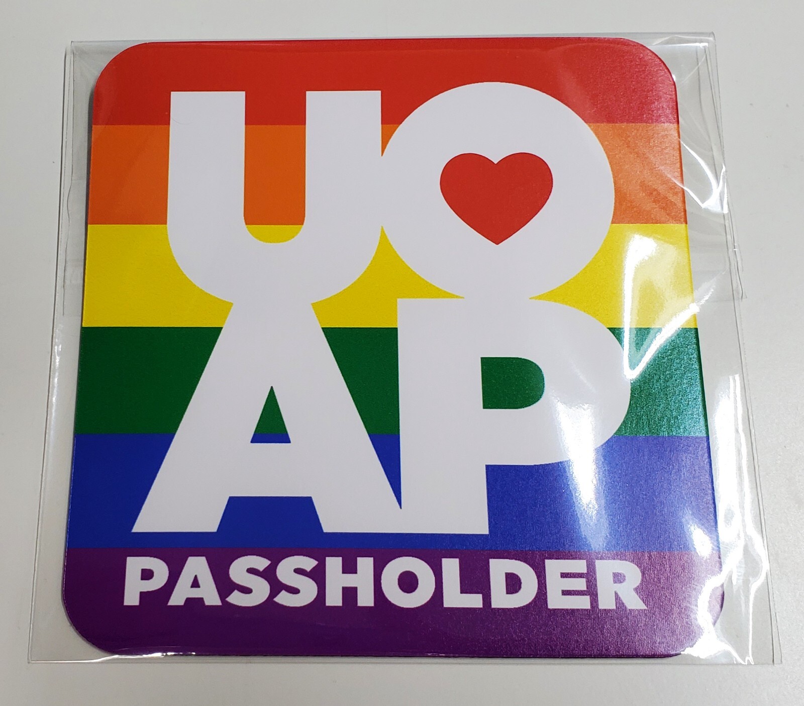 Universal UOAP PRIDE Annual Passholder Magnet for Orlando Resort 2023 (Homemade)
