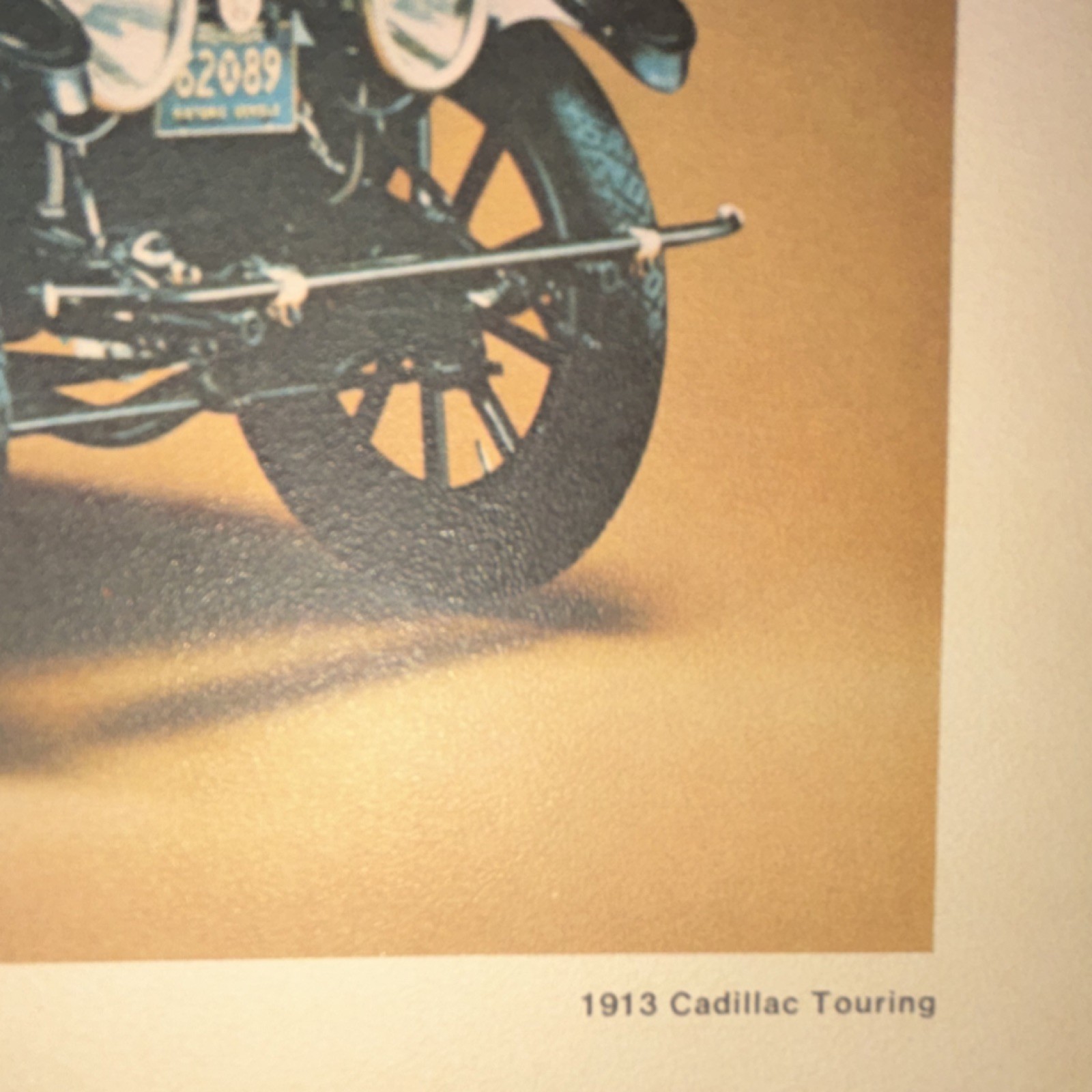 1913 Cadillac Touring Automobile Transportation Postcard, Unposted, Single Unit