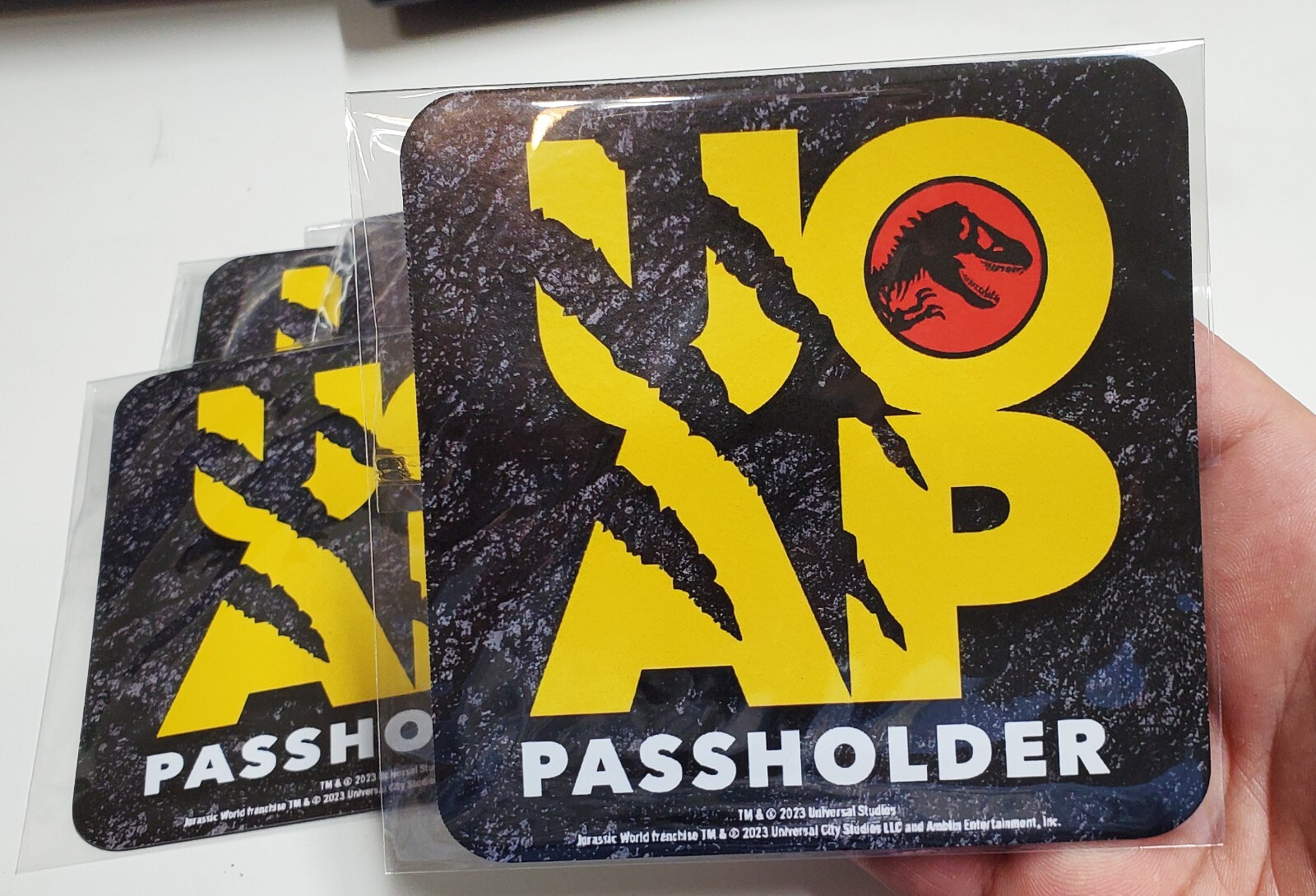 Universal Jurassic Park Annual Passholder Magnet for Orlando Resort 2023 -FanArt