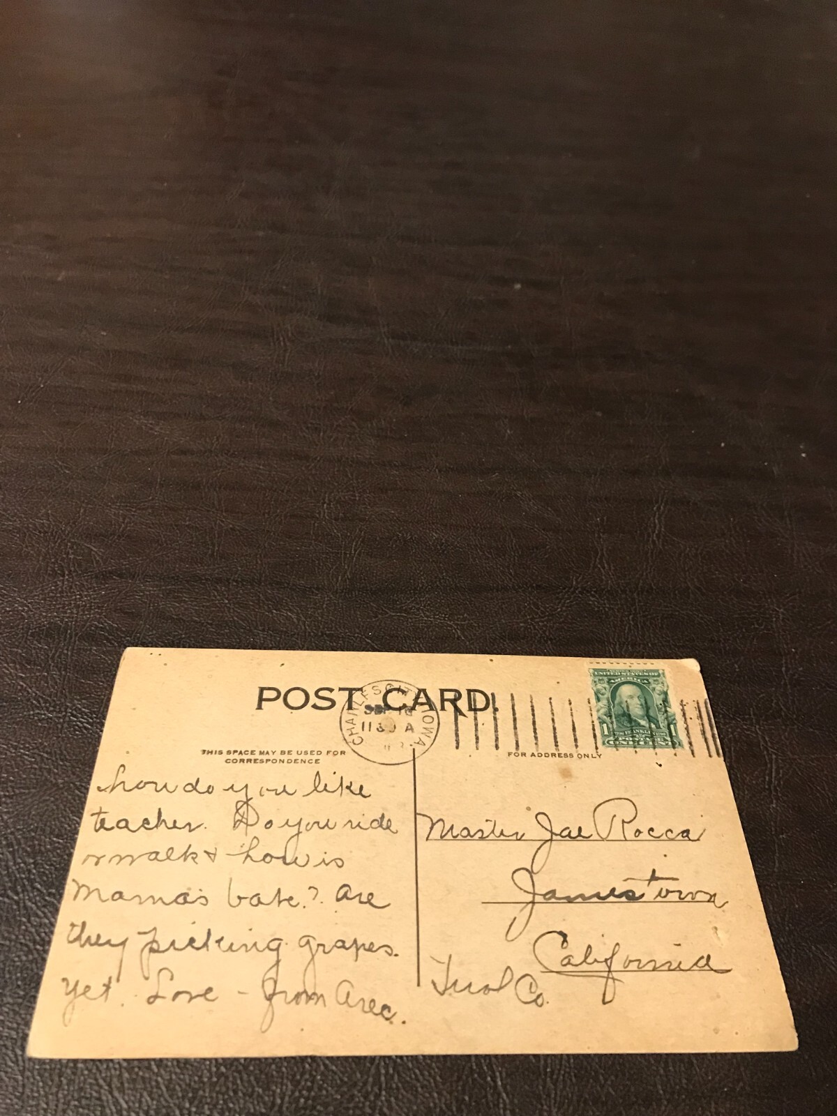 EARLY HUMOR 19?? – POSTED POSTCARD – FRIDAY IS OUR BARGAIN DAY – 30 DAYS