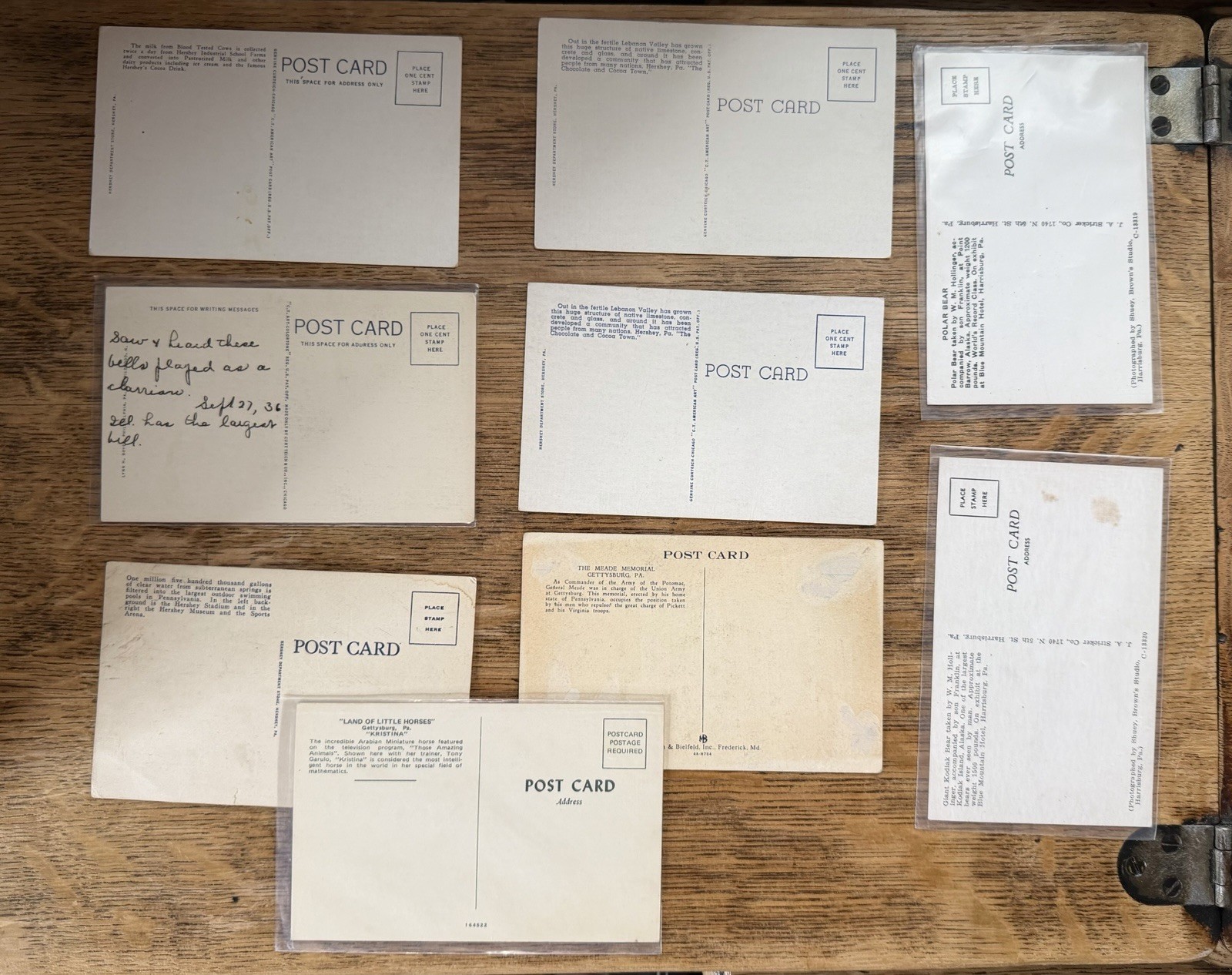 37 VTG Pennsylvania Postcards PA Souvenir Unposted Mixed Collection Some Sleeved