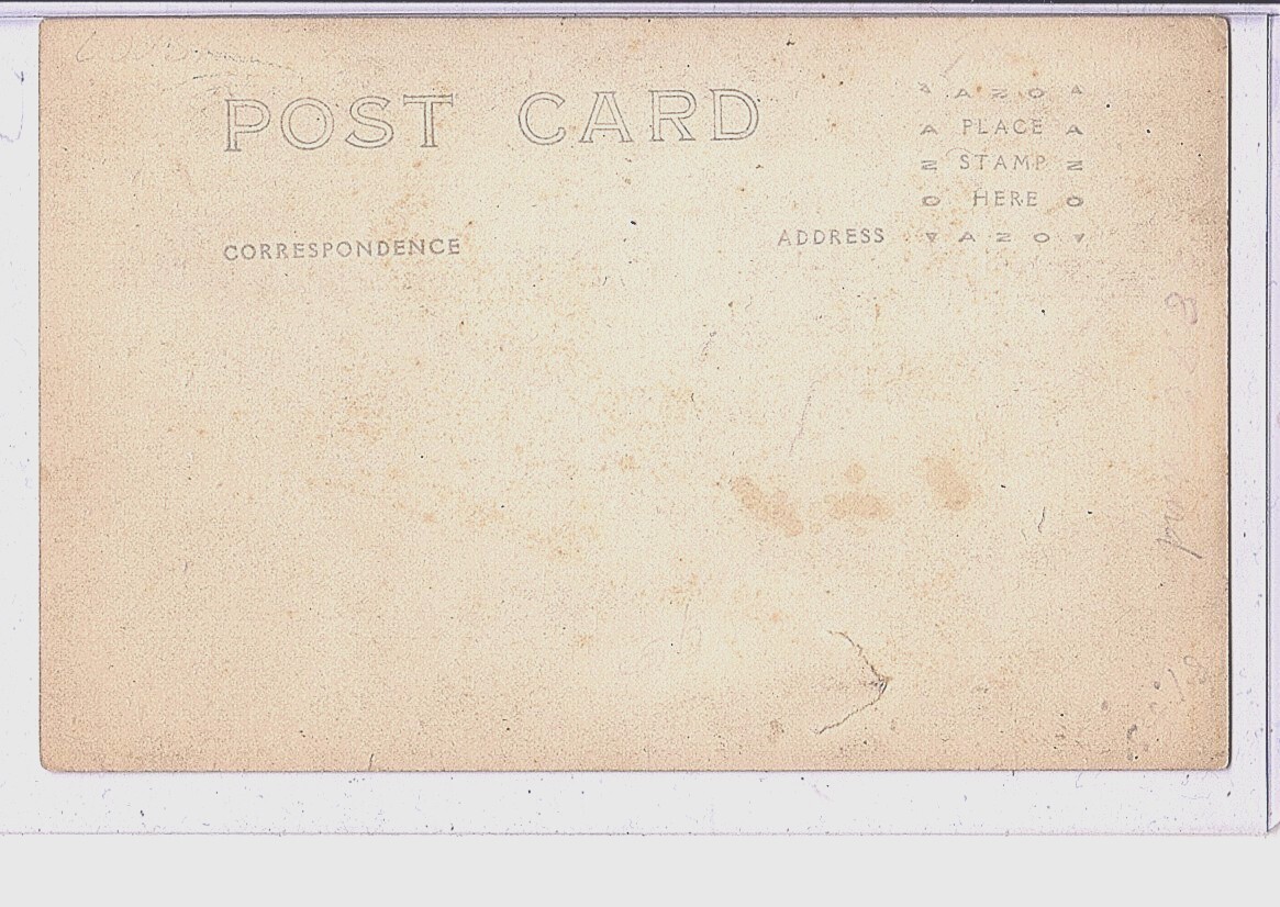 Real Photo Postcard RPPC – Occupational Man Outside Creamery Co Case Buyer