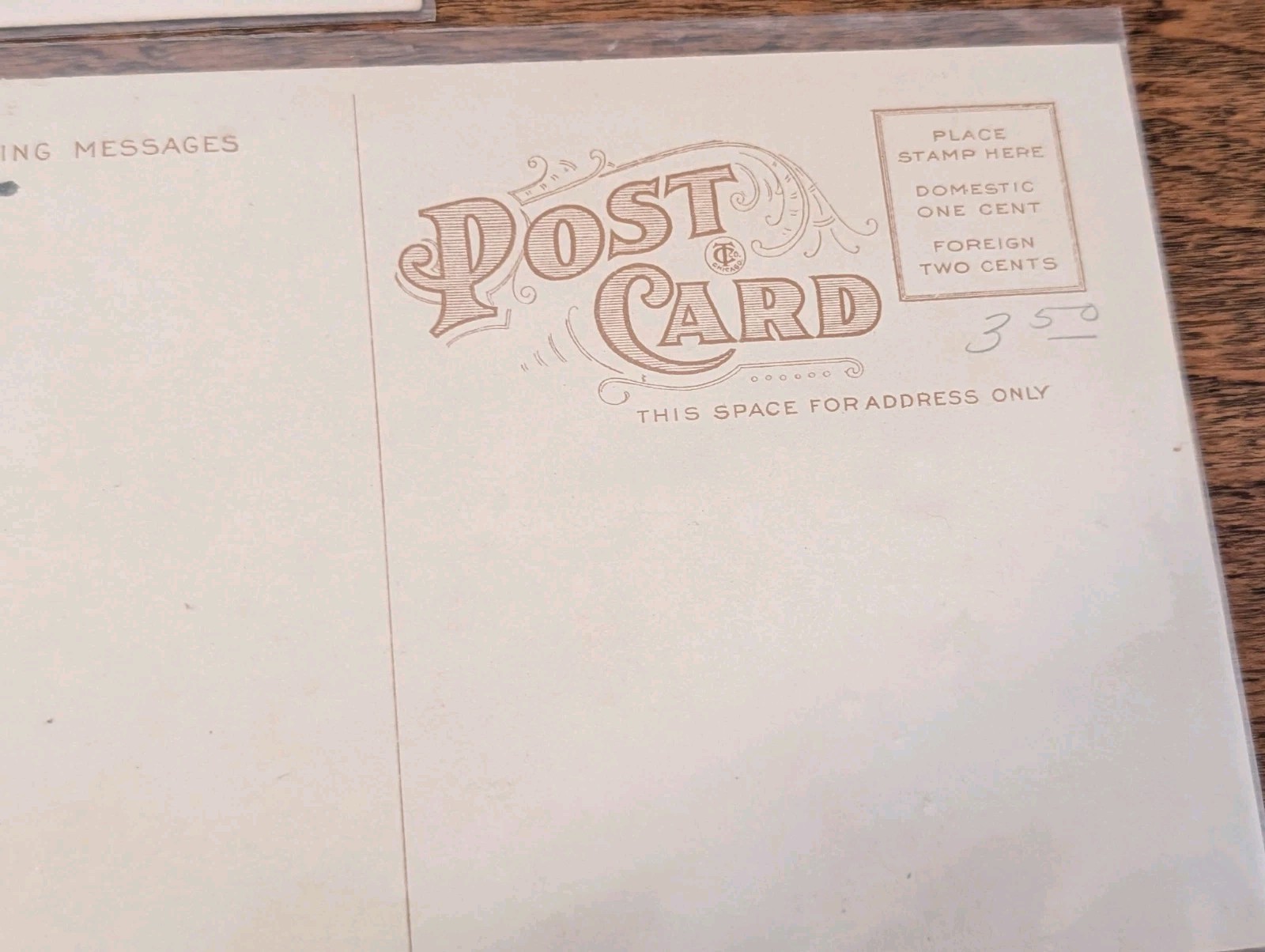 Lot 7 Unused Vintage Postcards Protective Sleeves 1940s Yellowstone Illinois