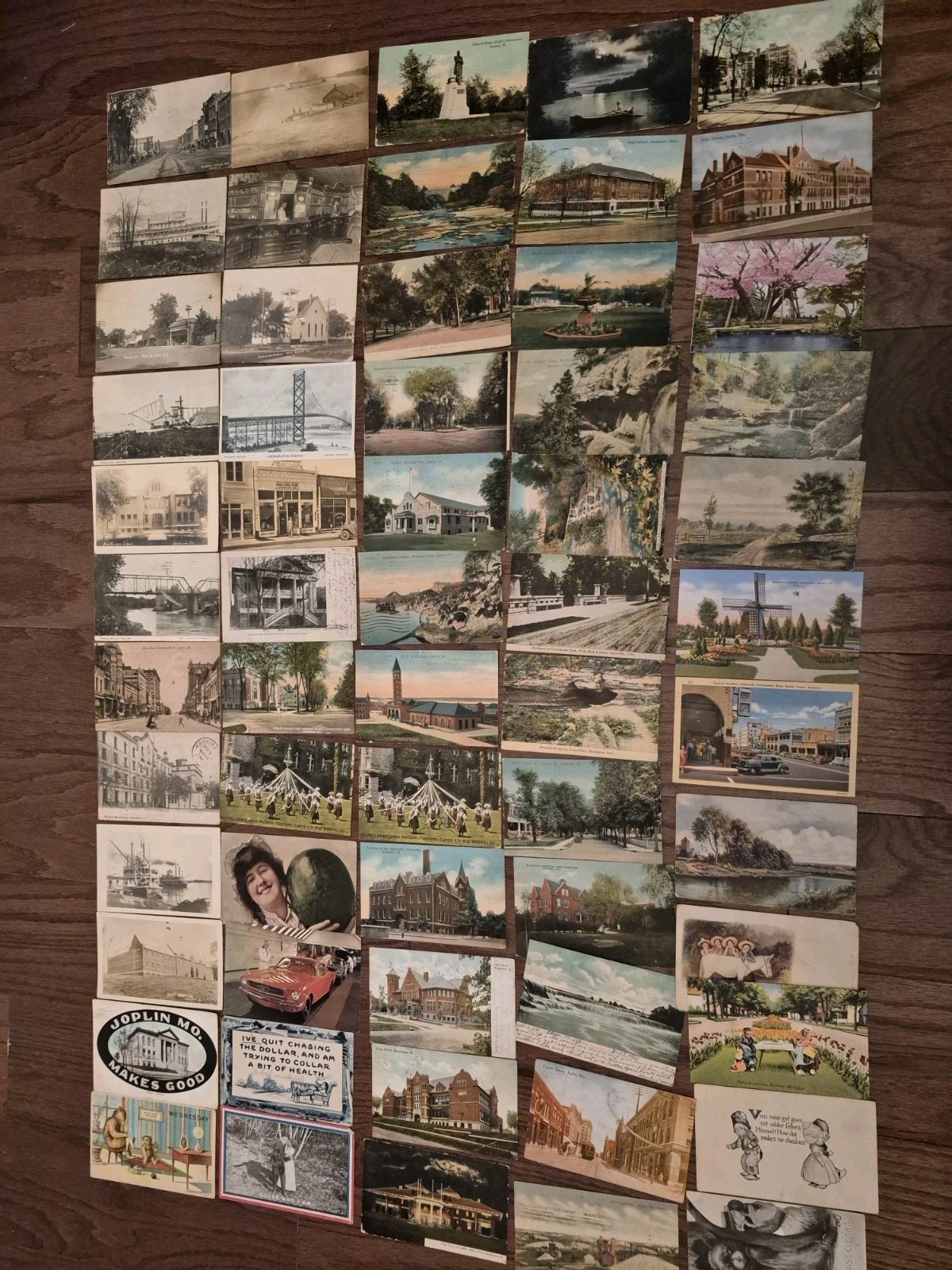 Vintage Postcard Lot Christmas, Easter, Santa’s, Patriotic, Valentine’s day