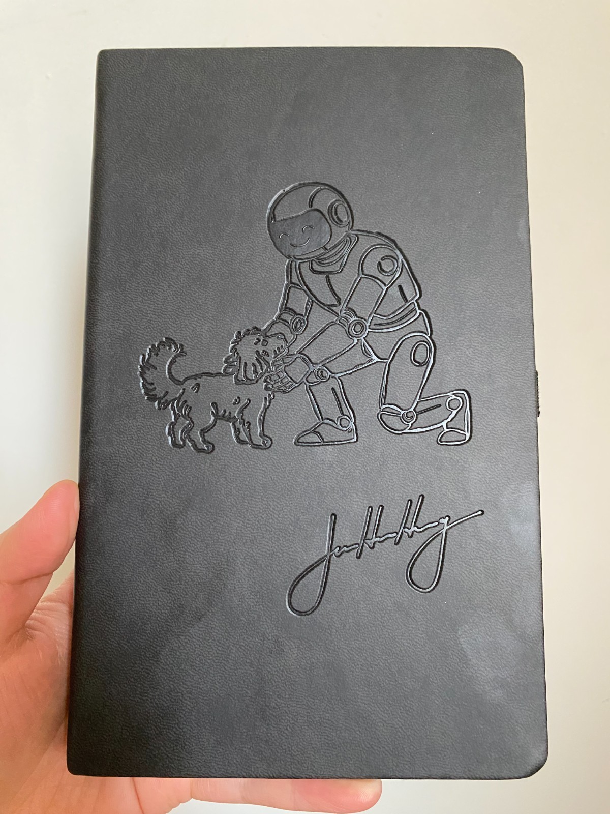 Jensen Huang Autographed Signed Official Notebook Nvidia Limited RARE 2026A