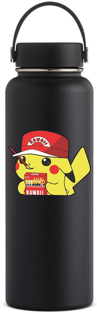 Pikachu POKEMON STICKER DECAL -Peeker Peeking Kawaii- 4 Different Sizes