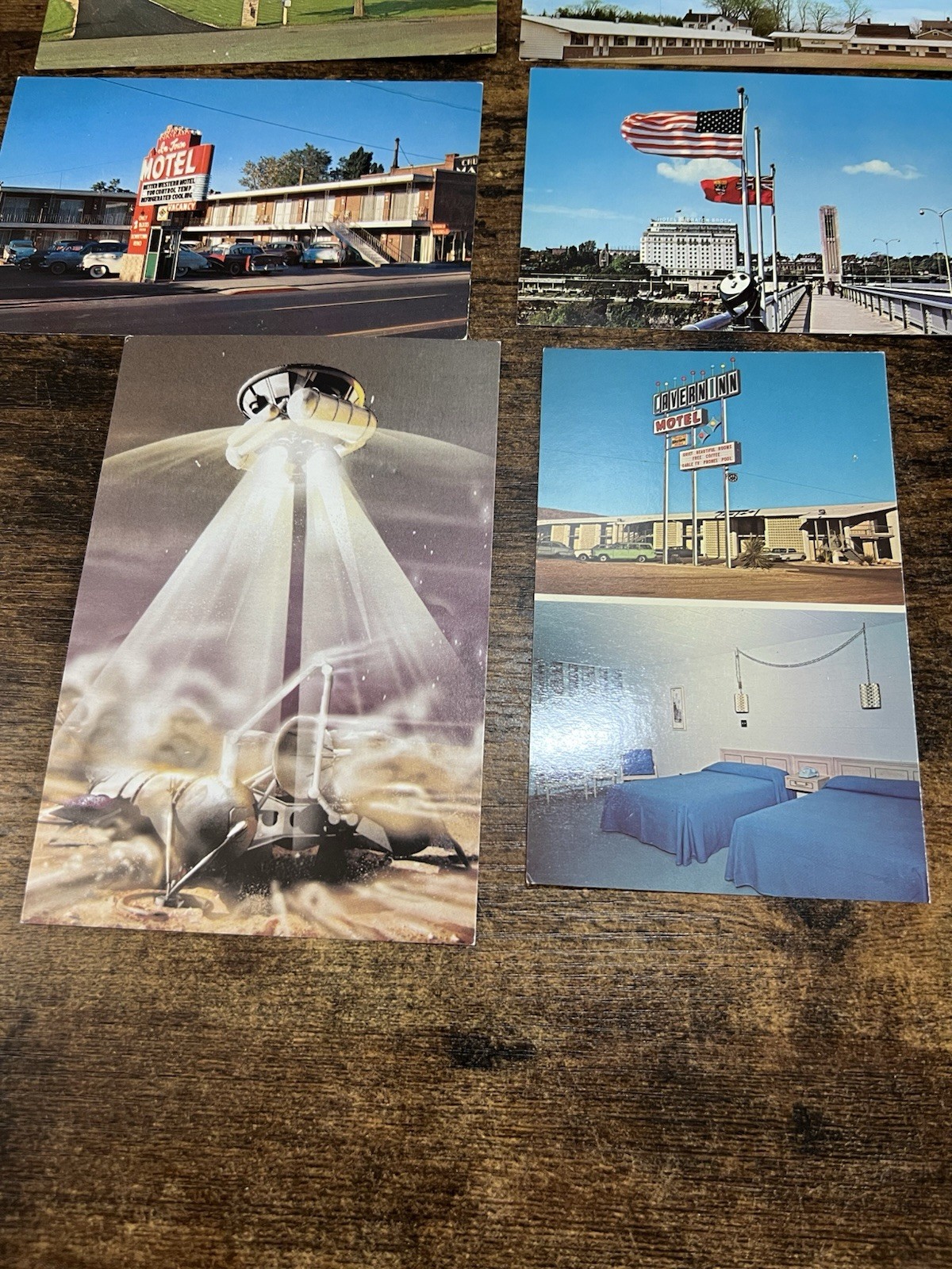 Vintage Postcard Lot of 8 Canada England USA Hotels School Space Unused Mixed