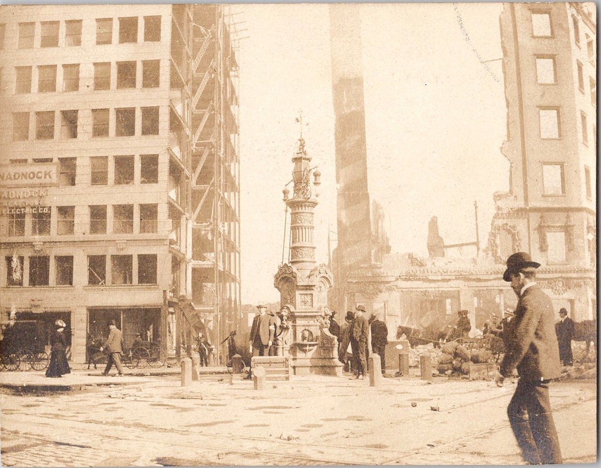 aa Not a postcard San Francisco 1906 Earthquake original real photo