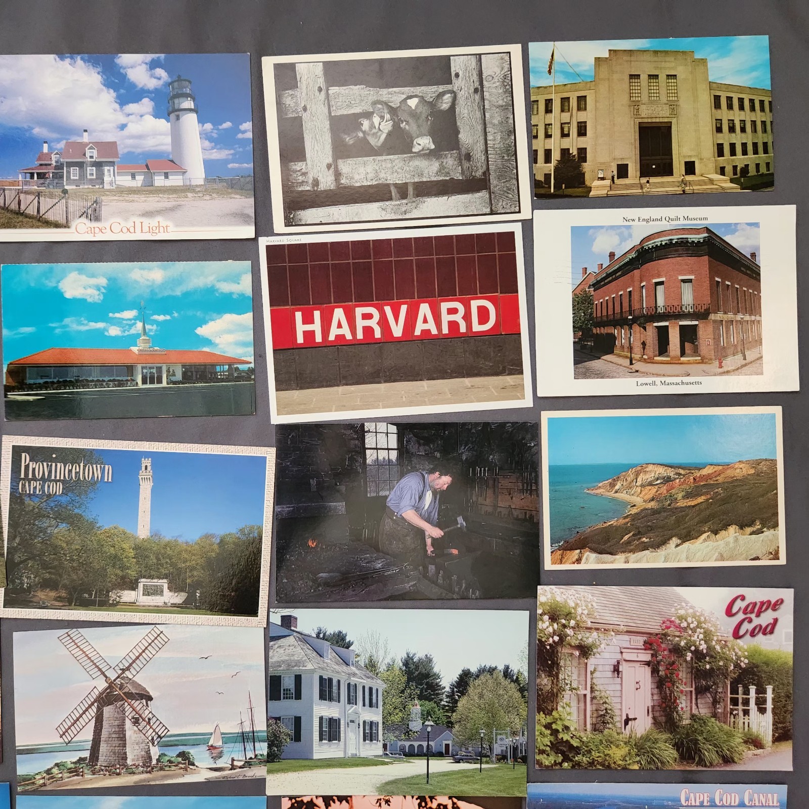 Lot of 42 Massachusetts Postcard Nature Cities Landmark 1950-2000’s Mix Vtg