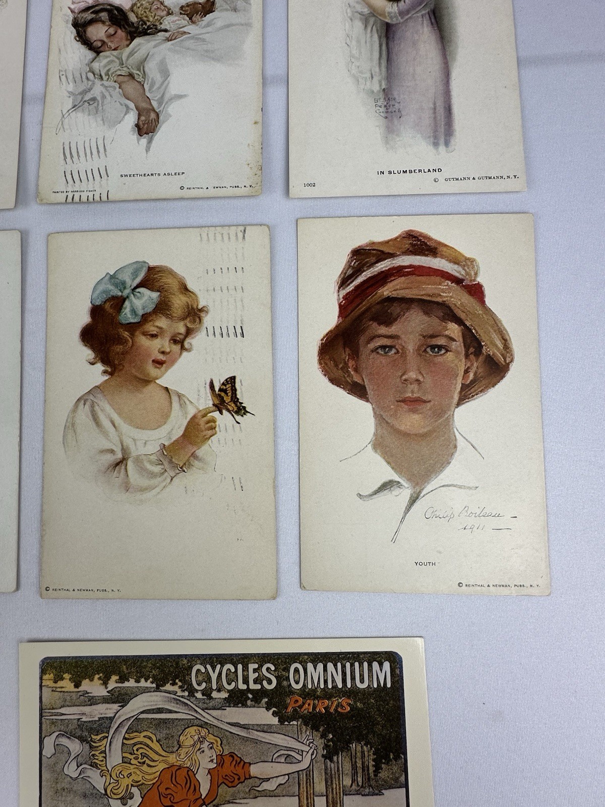 Lot Of 16 Vintage Antique Postcards