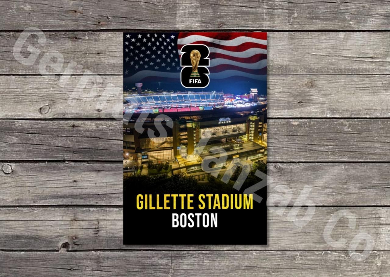 Set 16 Postcards World Cup2026 USA Mexico Canada FOOTBALL STADION STADIUM SOCCER